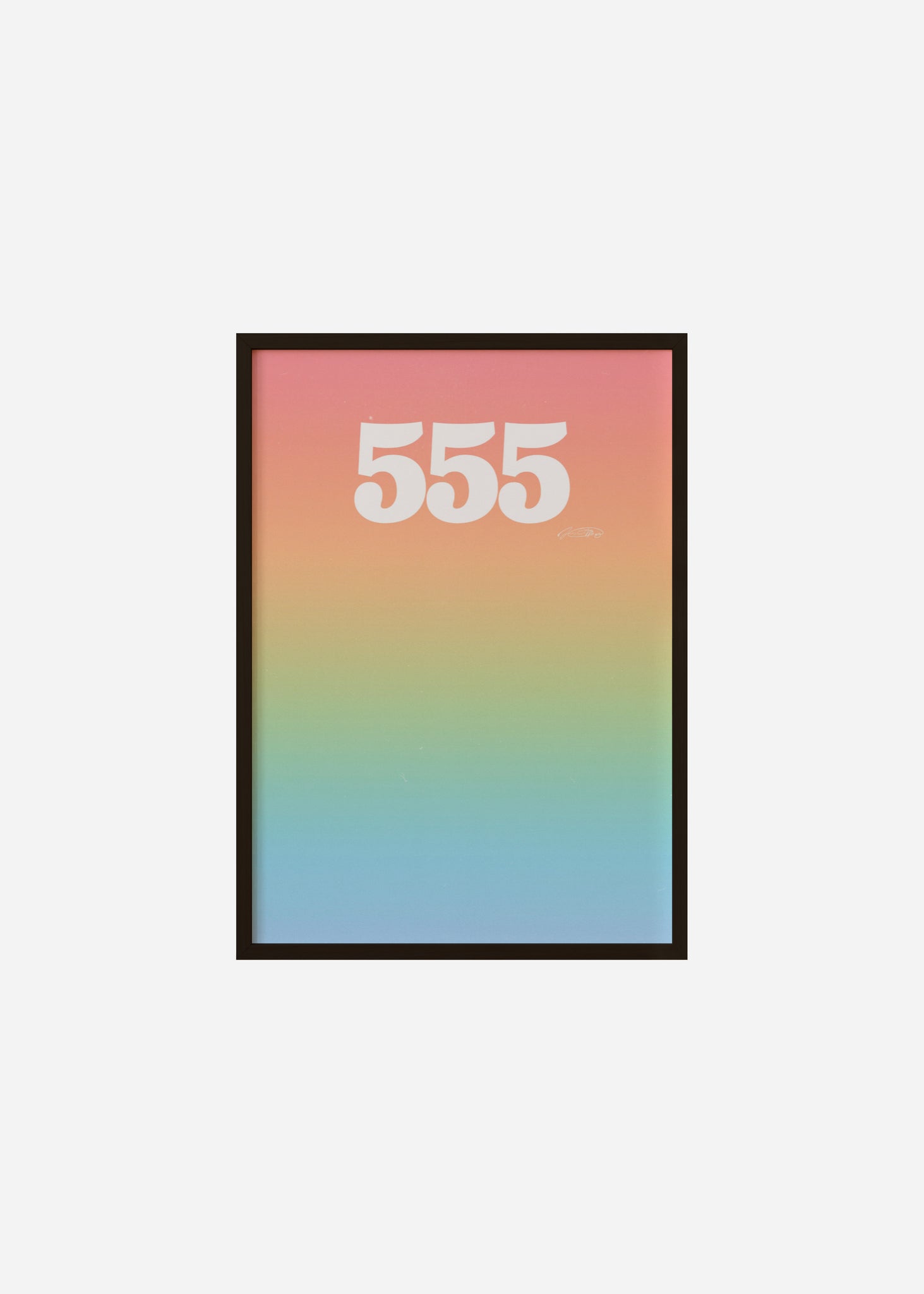 Angel Number 555 Framed Print