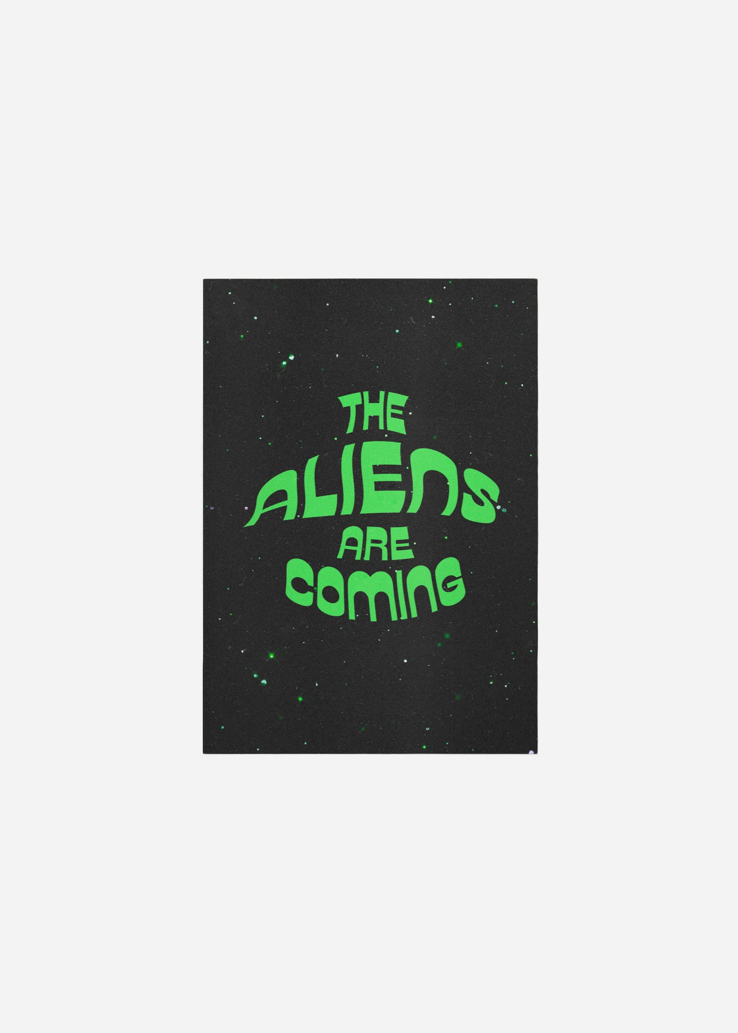 the aliens are coming Fine Art Print