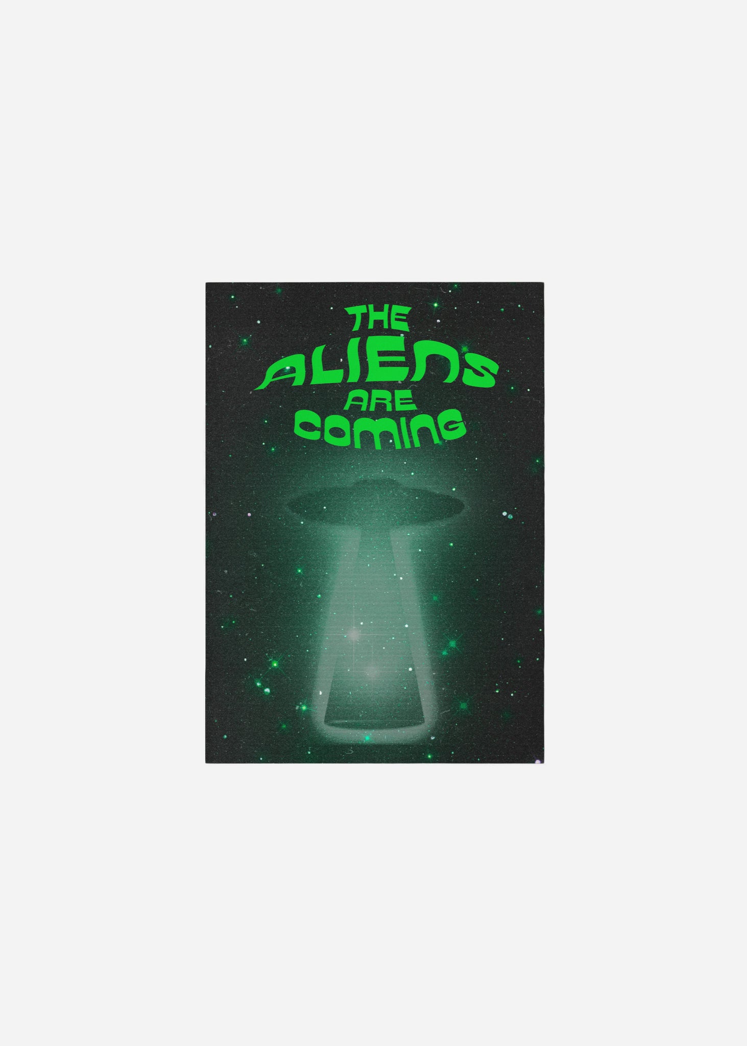 the aliens are coming Fine Art Print