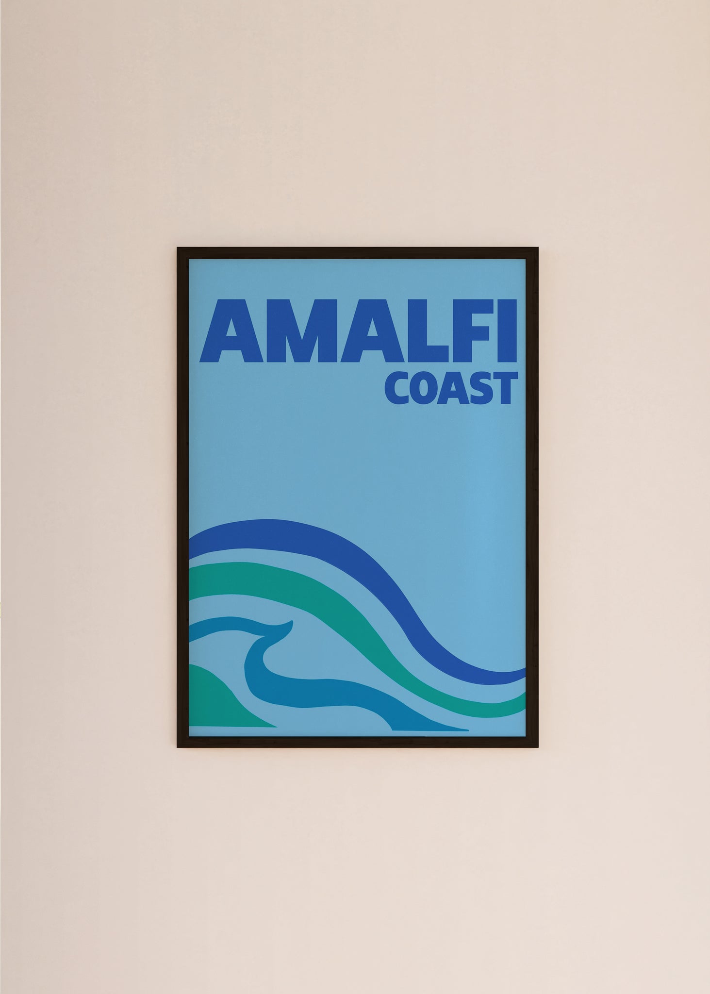 amalfi coast Framed Print