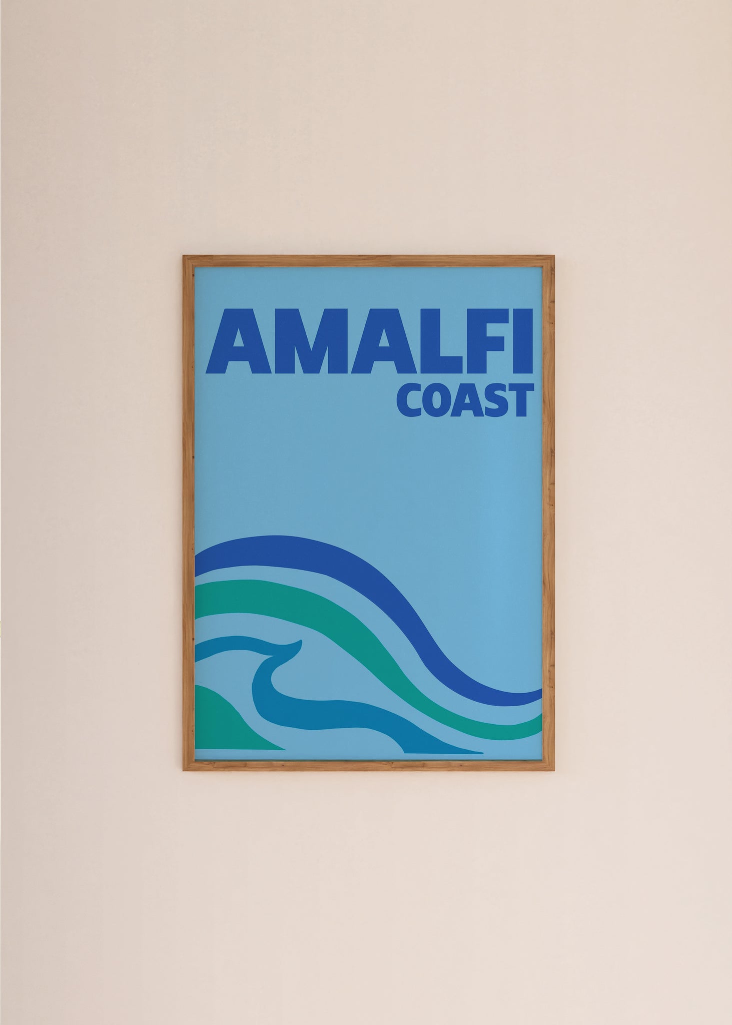 amalfi coast Framed Print