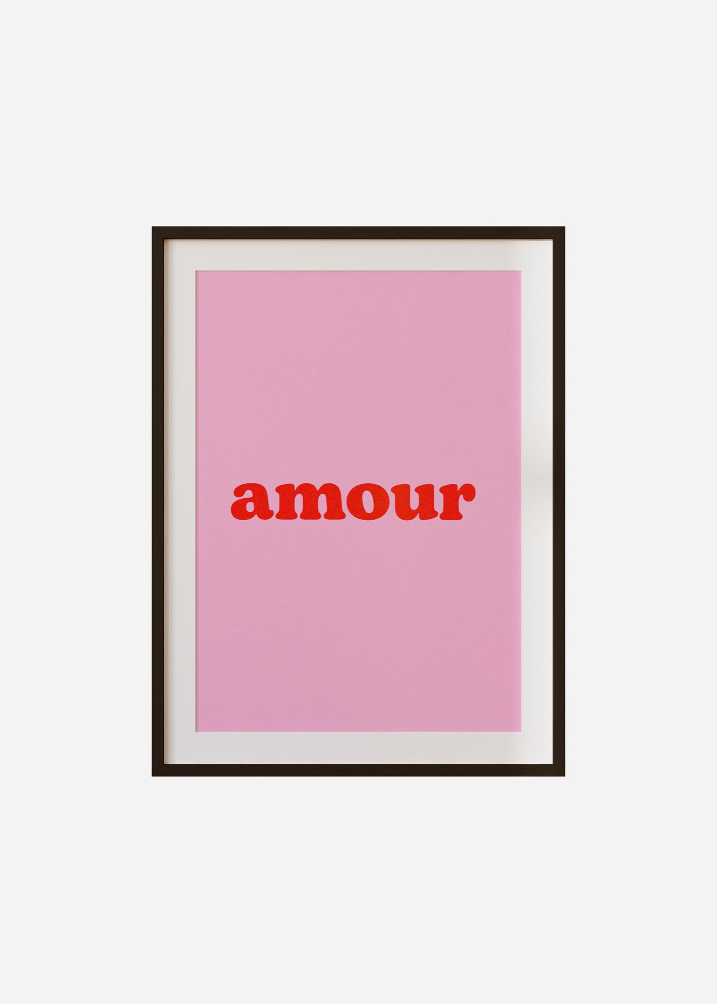 Amour Framed & Mounted Print