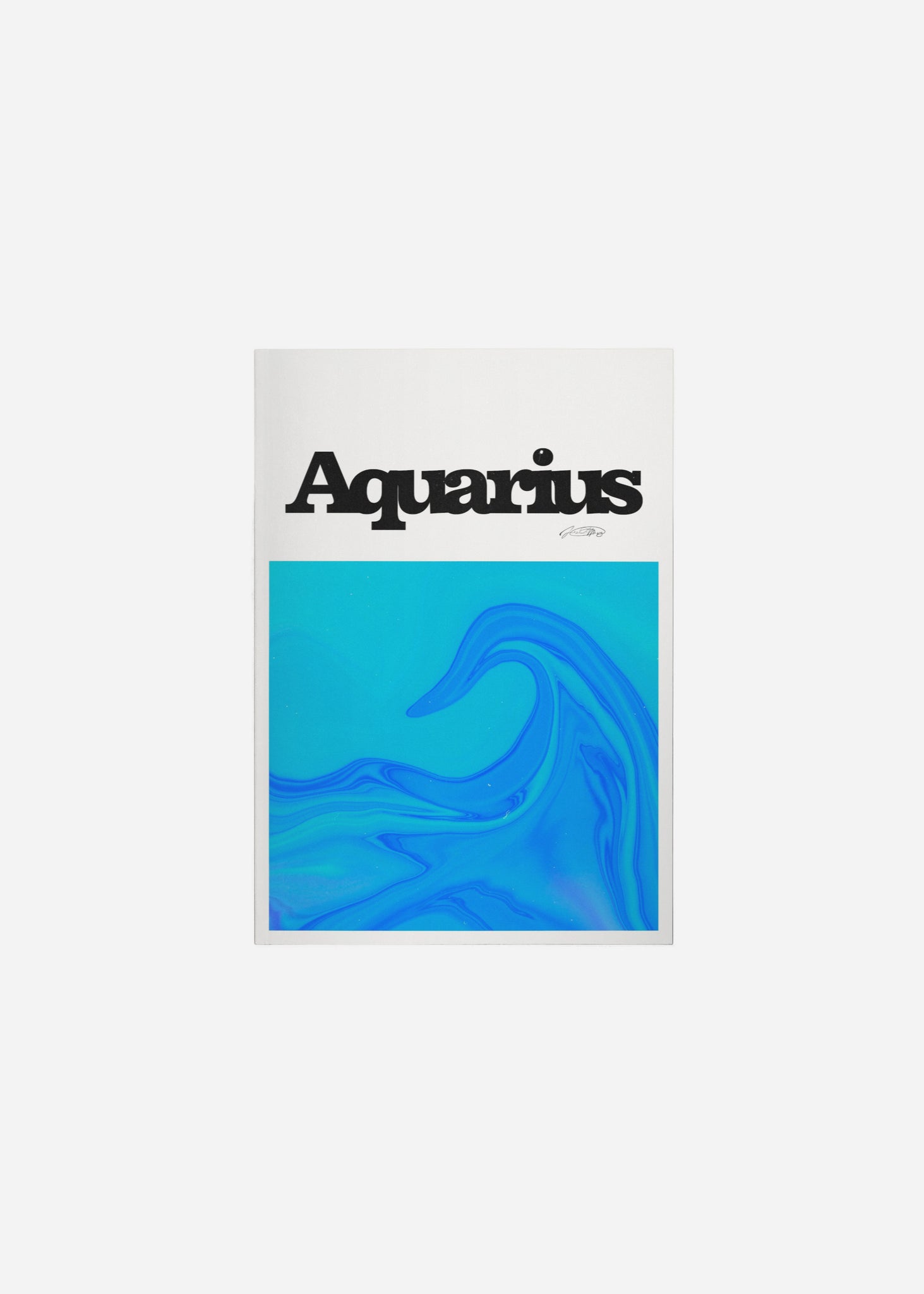 Aquarius Aura Fine Art Print