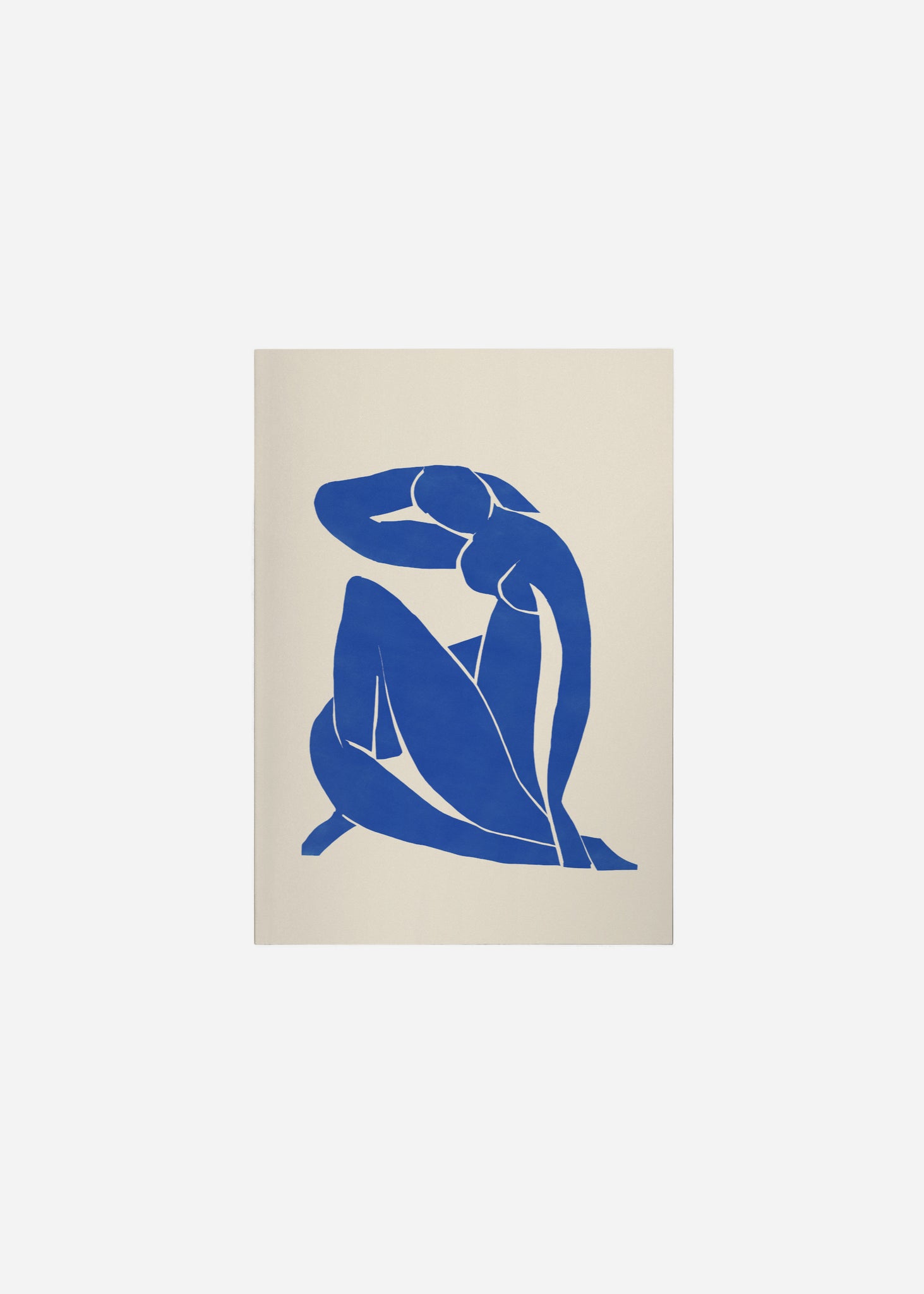 blue nude Fine Art Print