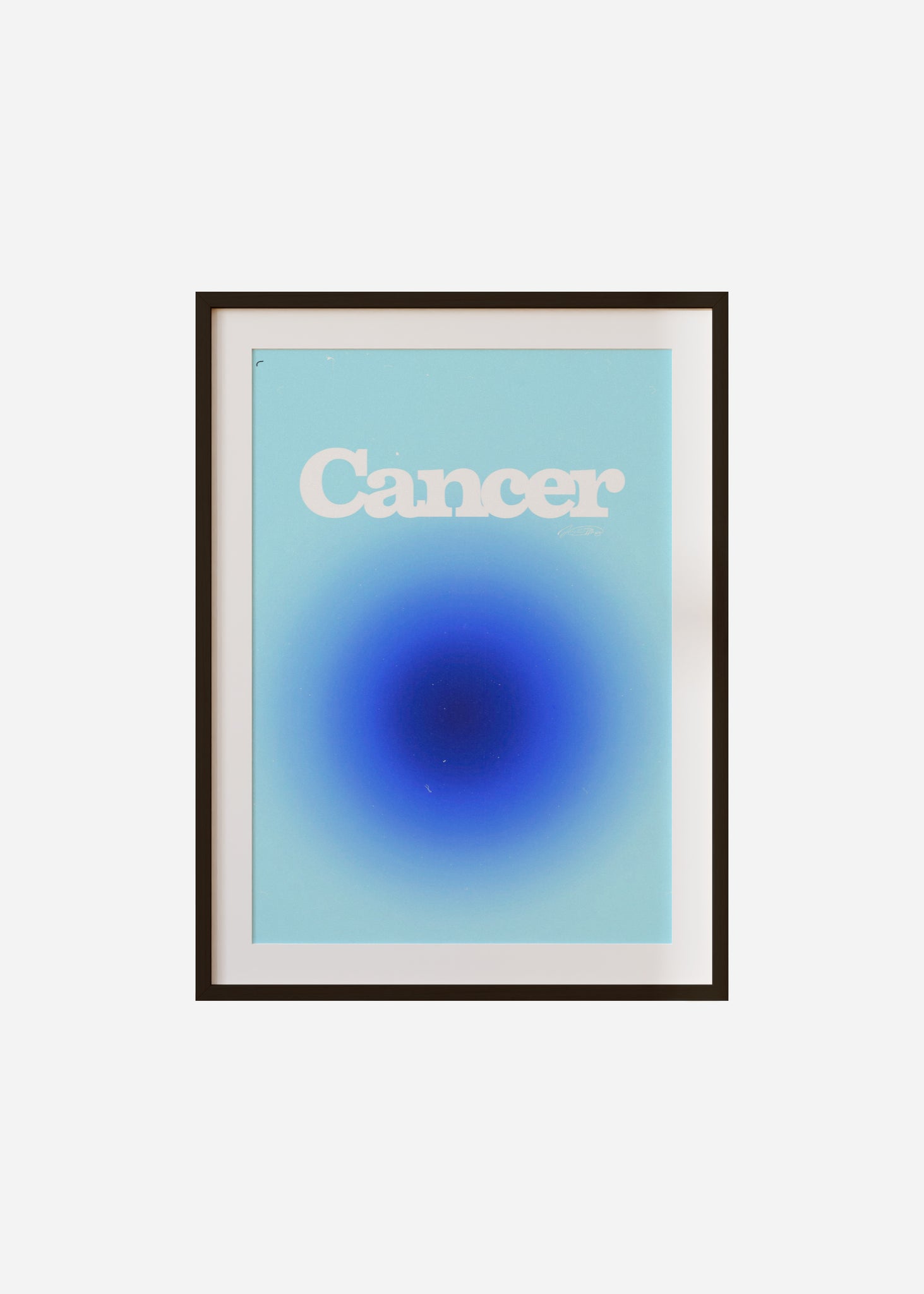 Cancer Aura Framed & Mounted Print