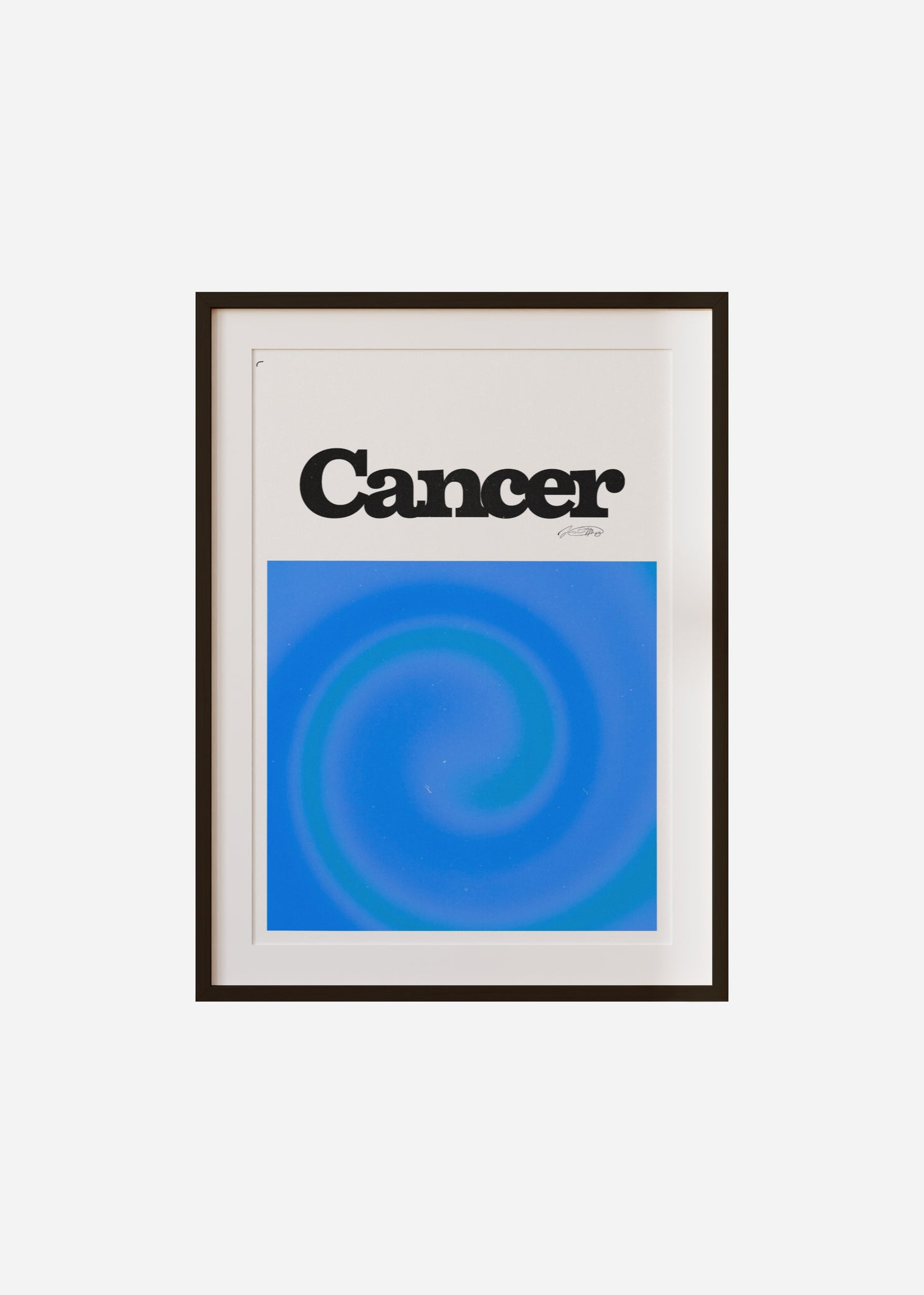 Cancer Aura Framed & Mounted Print