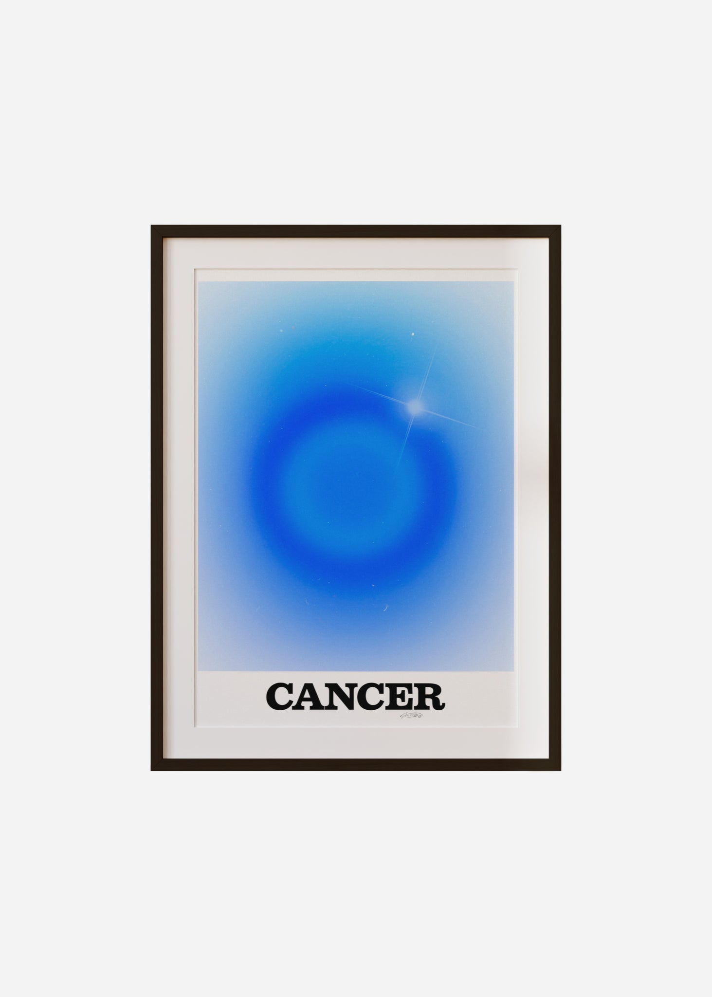 Cancer Aura Framed & Mounted Print