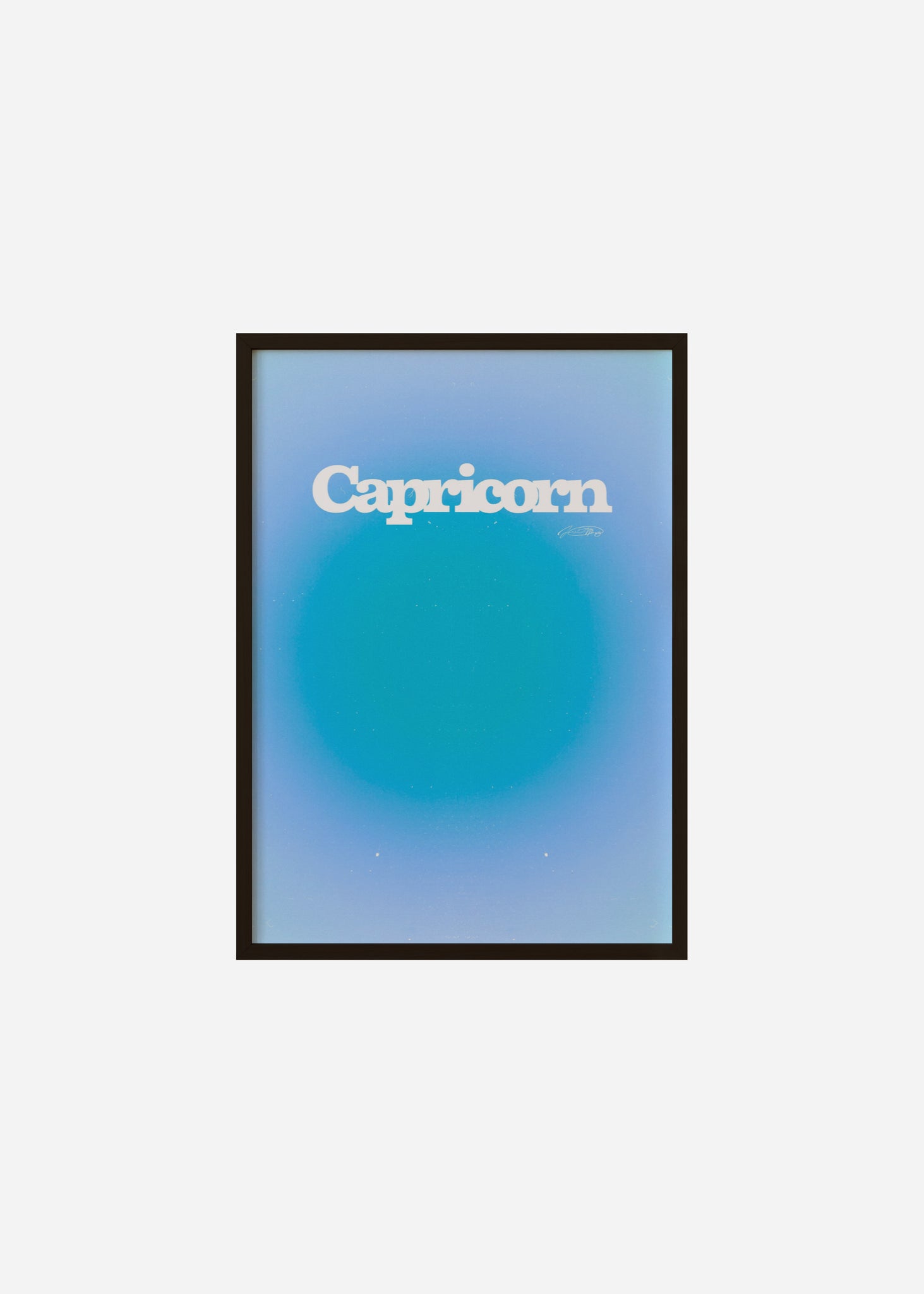 Capricorn Aura Framed Print