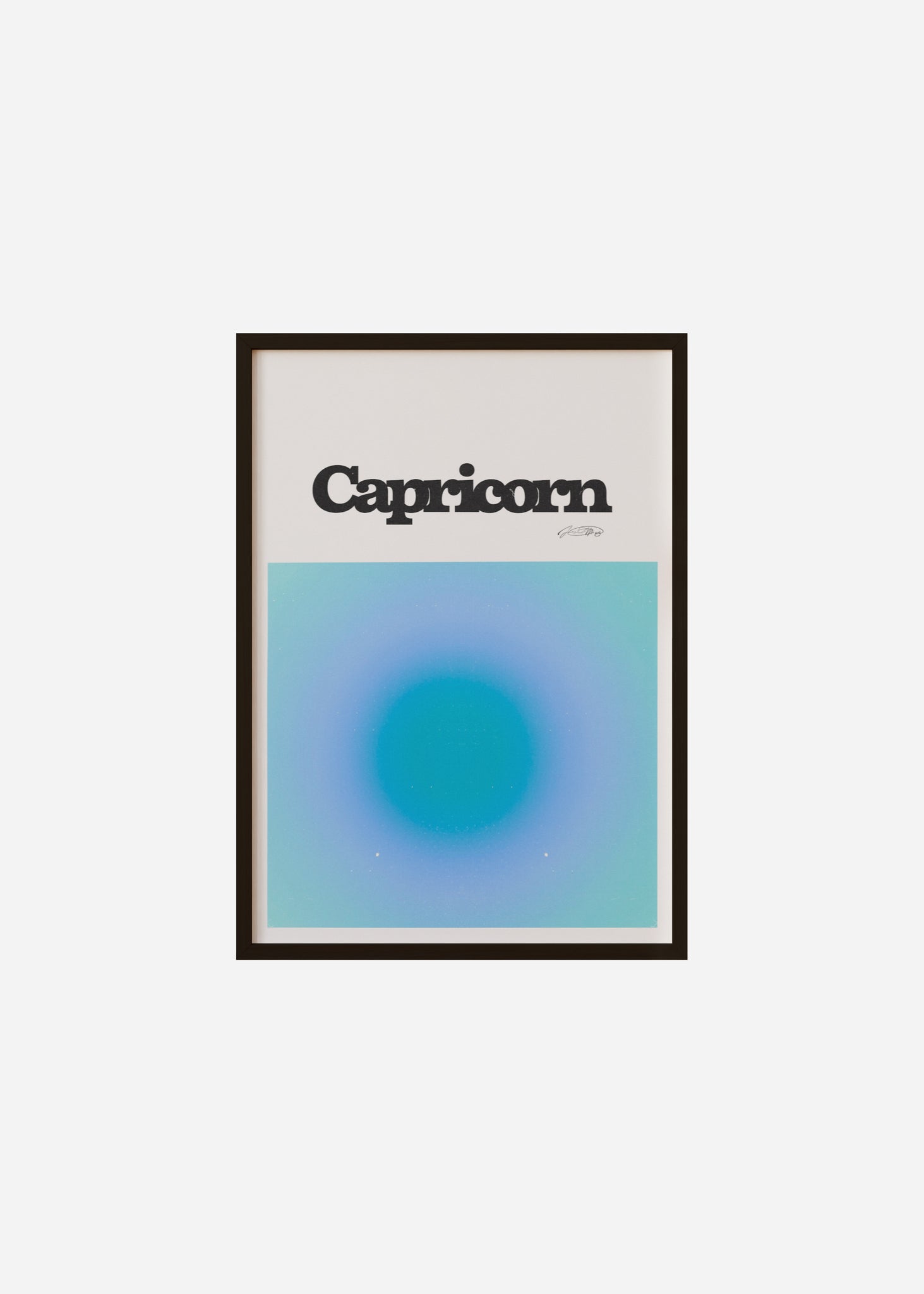 Capricorn Aura Framed Print