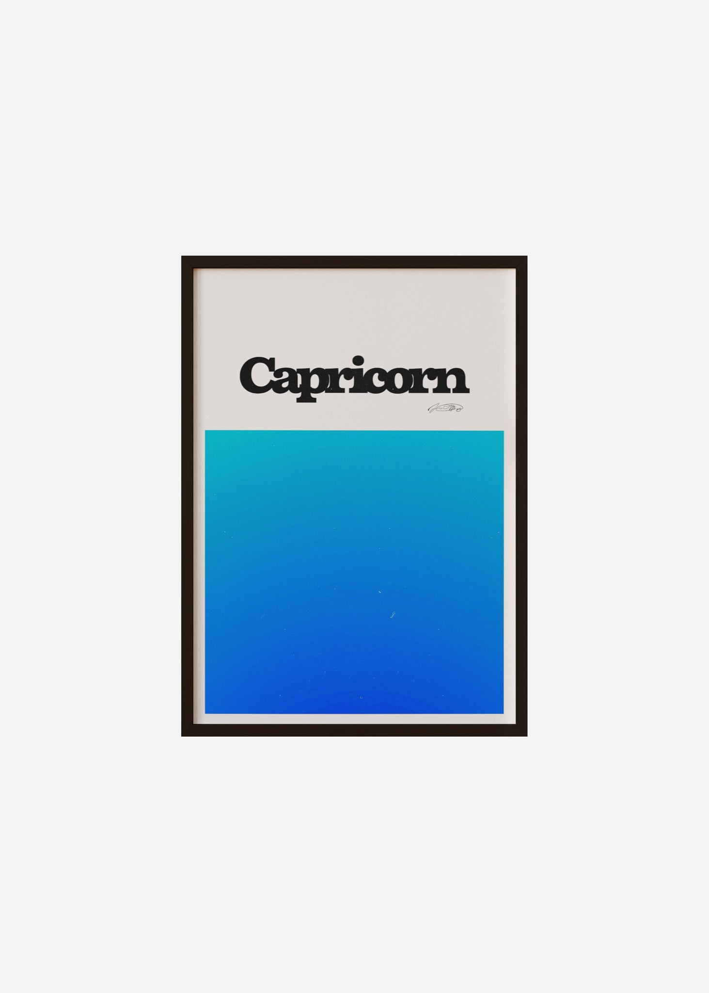 Capricorn Aura Framed Print