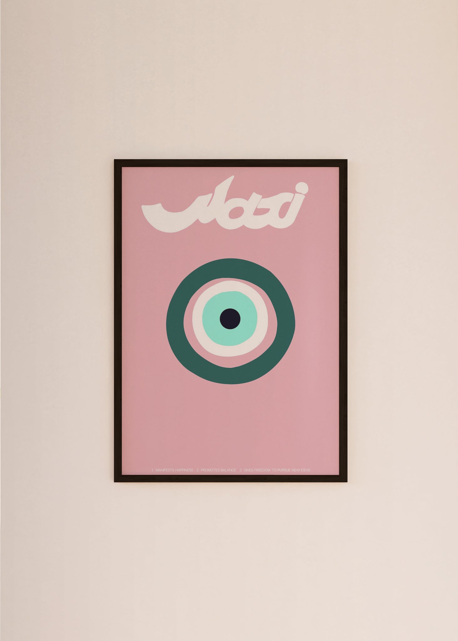 Mati (Evil Eye) Framed Print