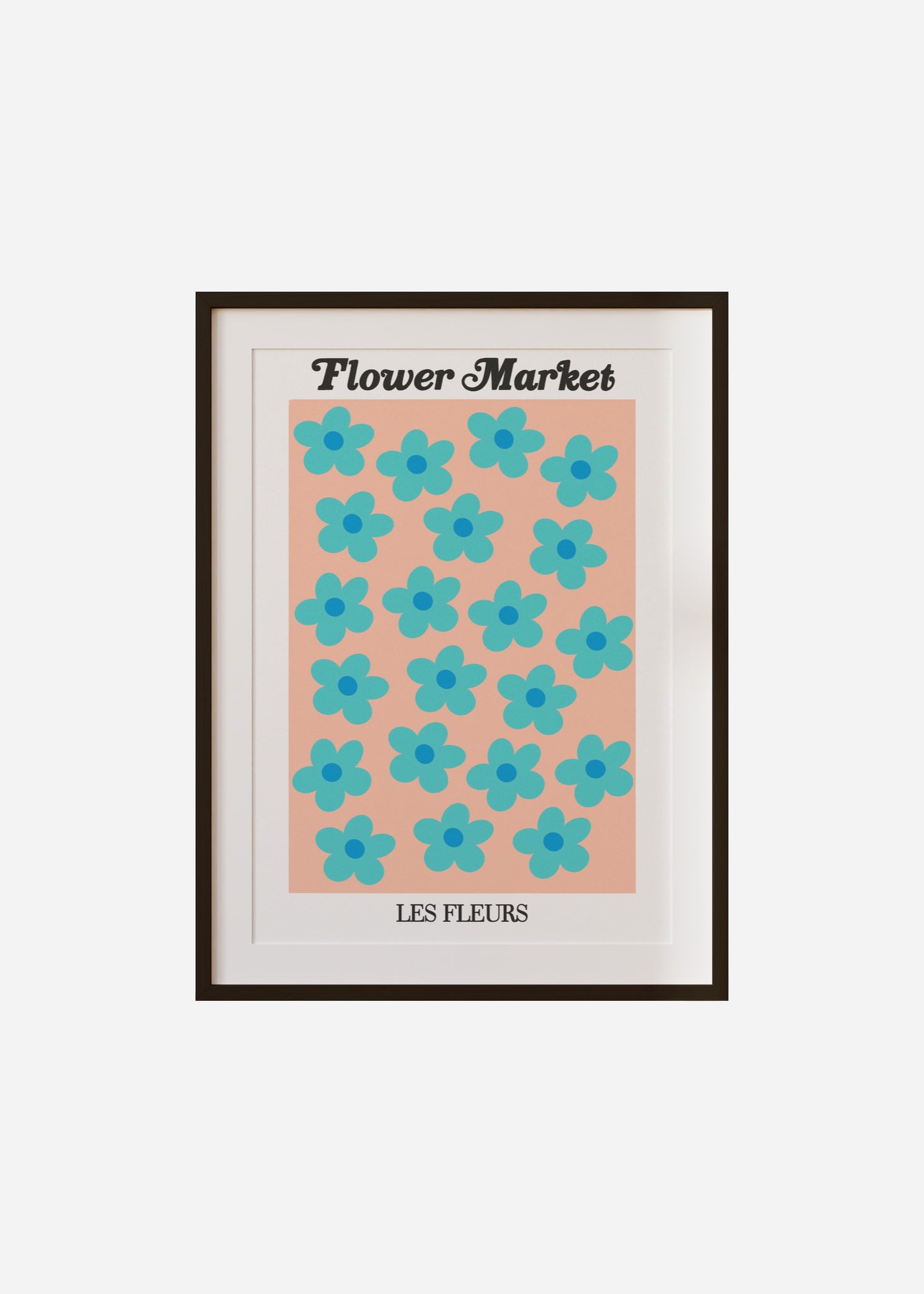 flower market / les fleurs Framed & Mounted Print