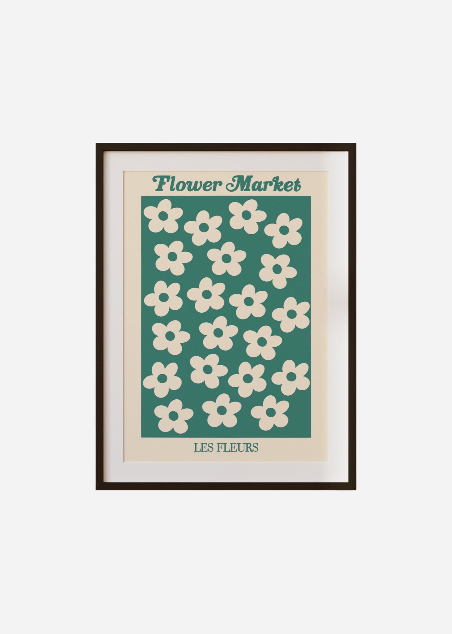 flower market / les fleurs Framed & Mounted Print