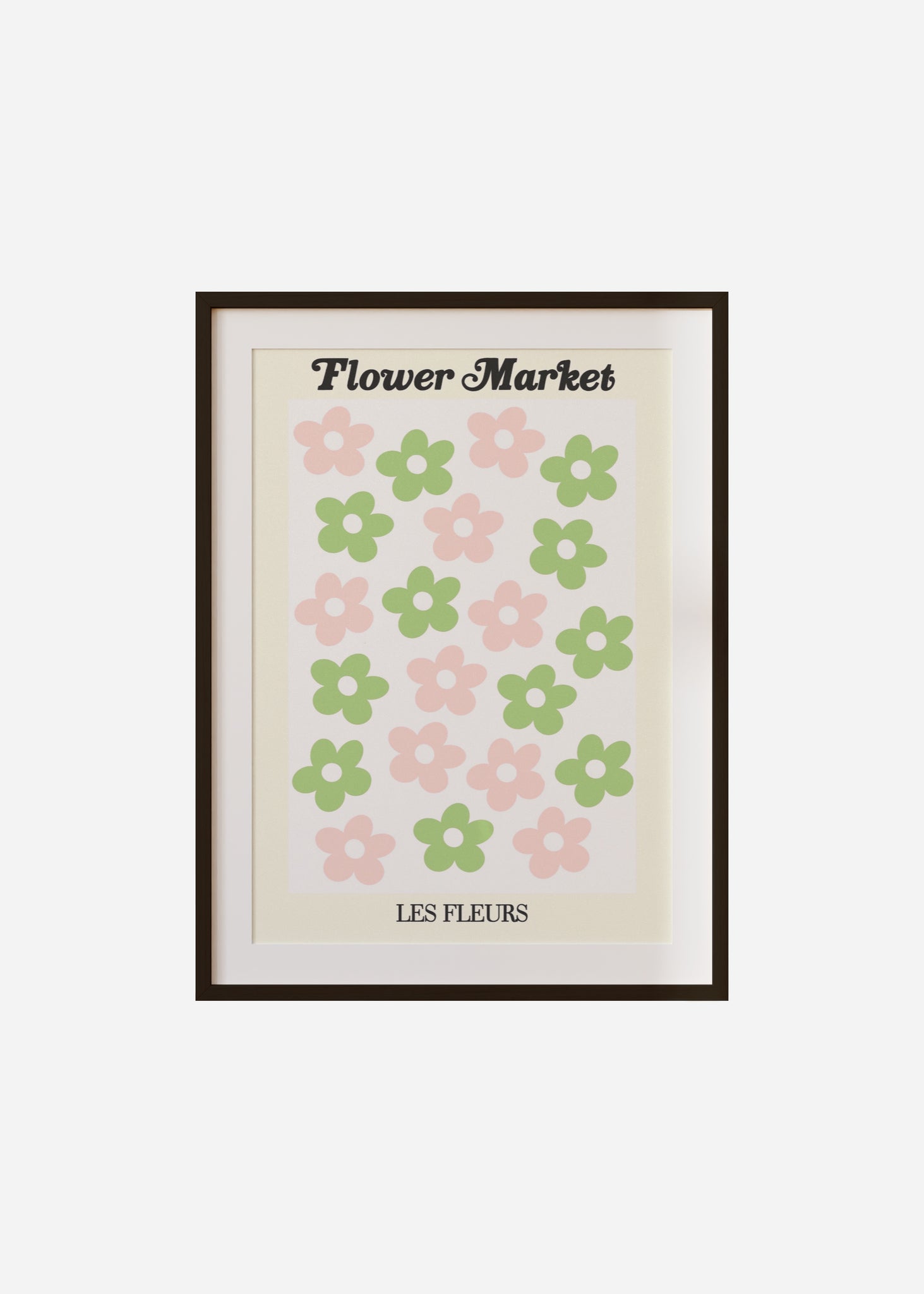 flower market / les fleurs Framed & Mounted Print