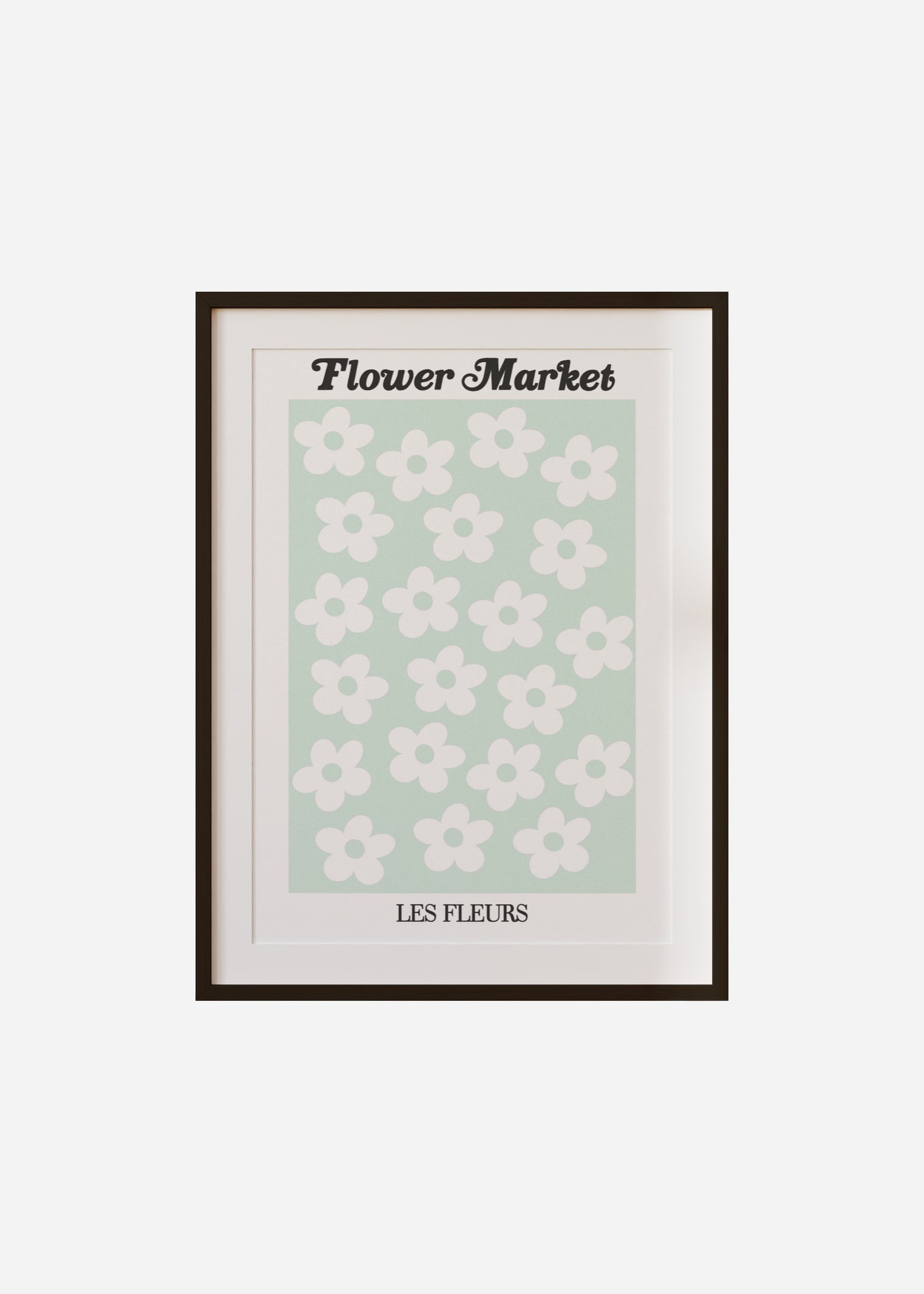 flower market / les fleurs Framed & Mounted Print