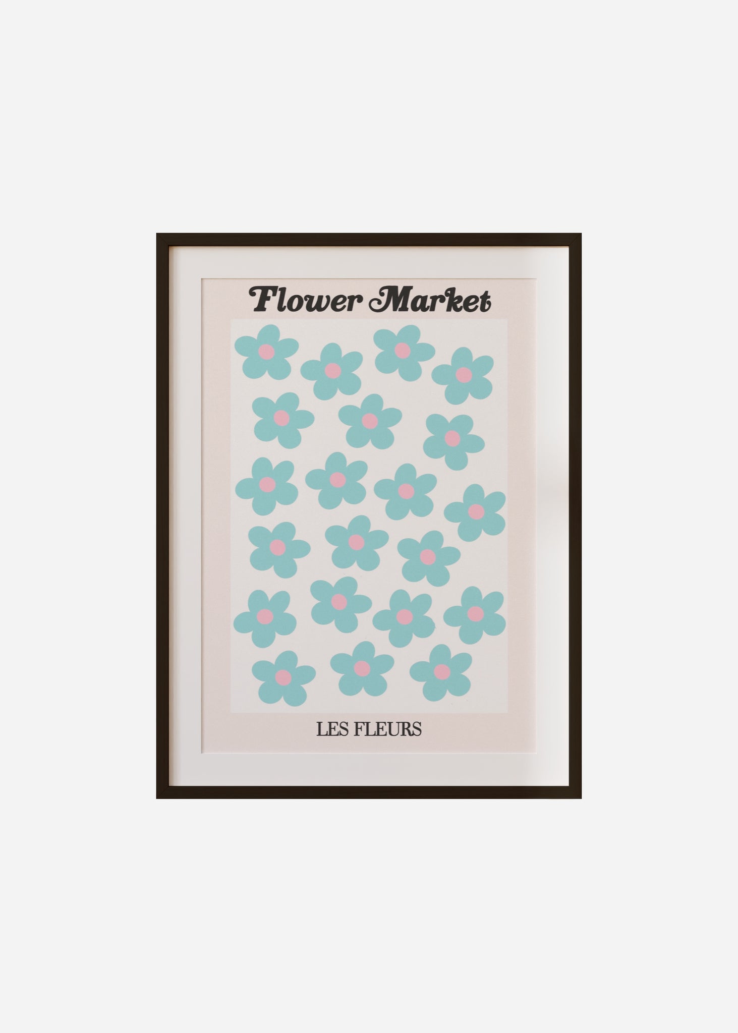 flower market / les fleurs Framed & Mounted Print