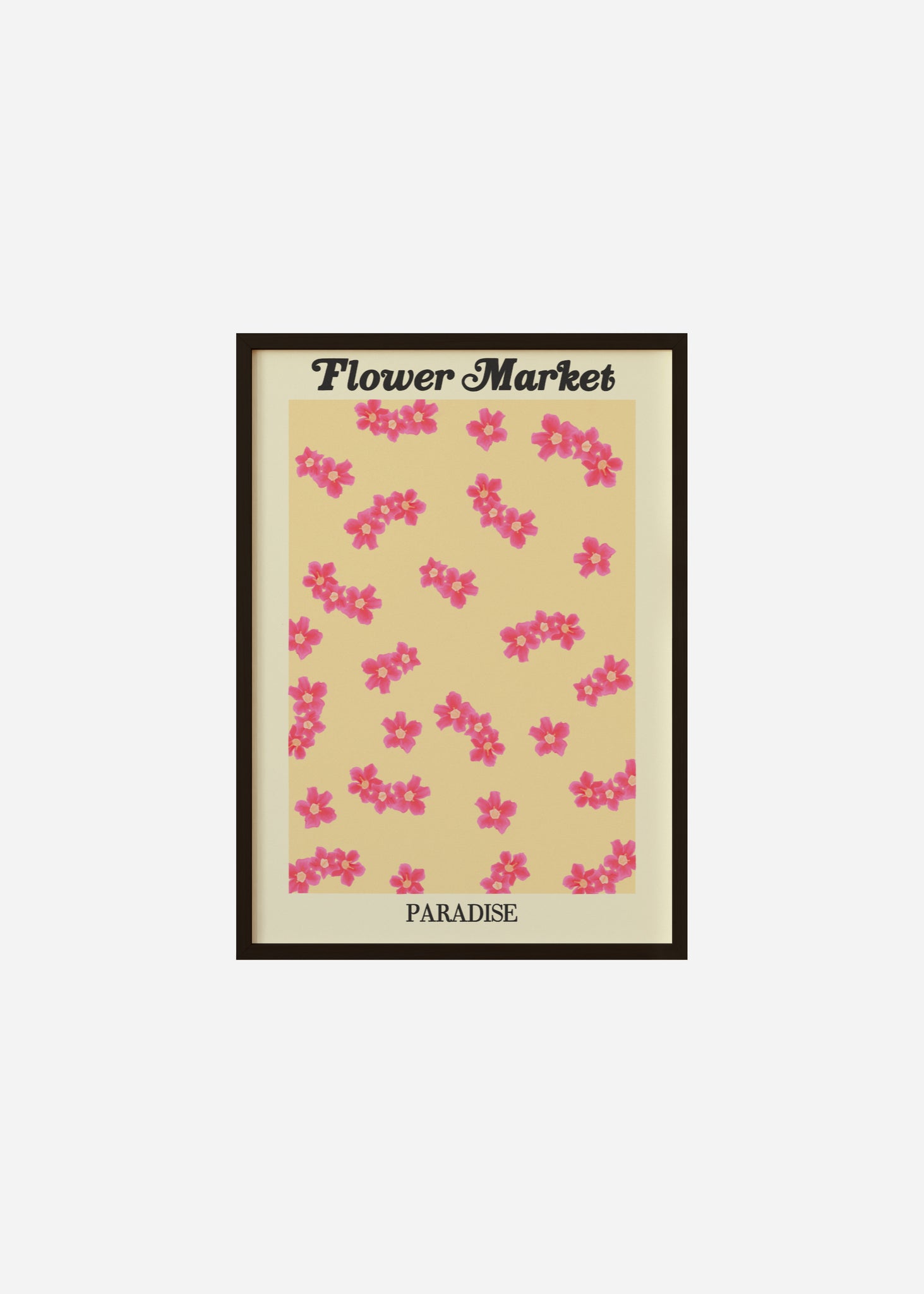 flower market / paradise Framed Print