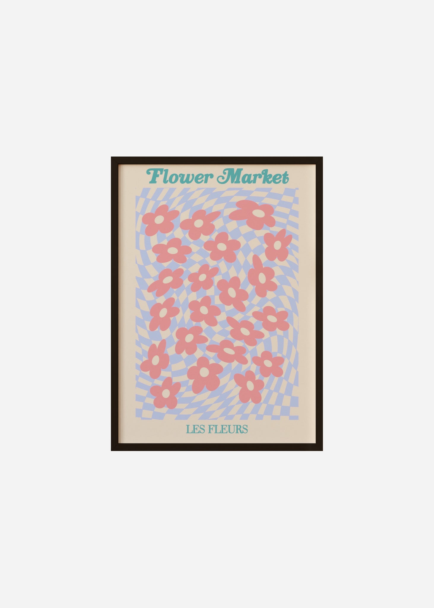 flower market / psychedelic Framed Print