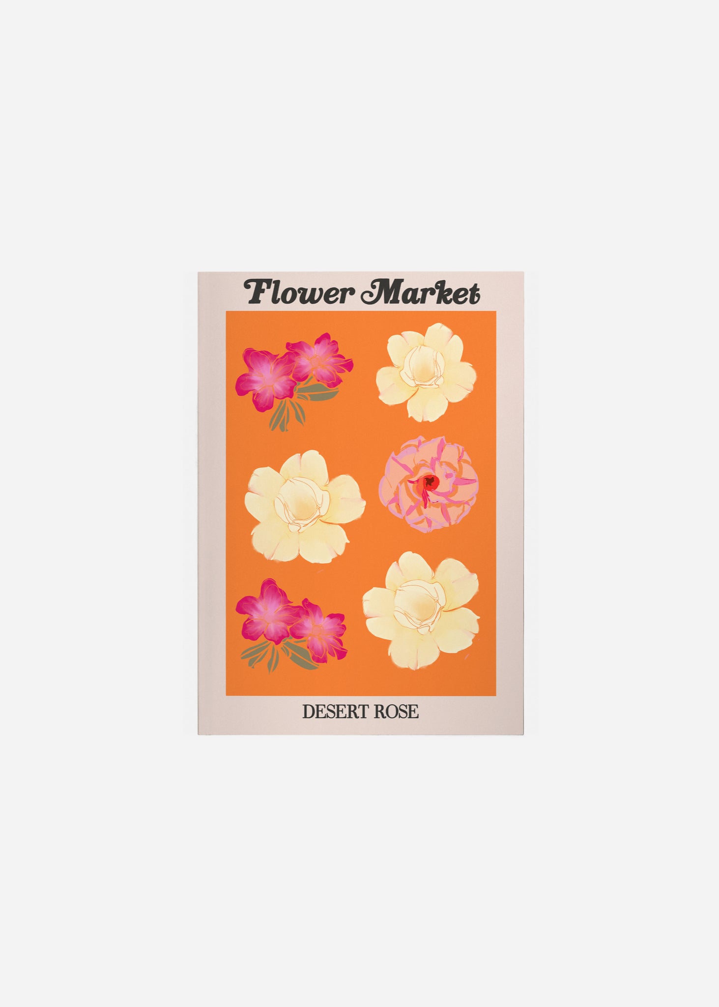 flower market / desert rose Fine Art Print