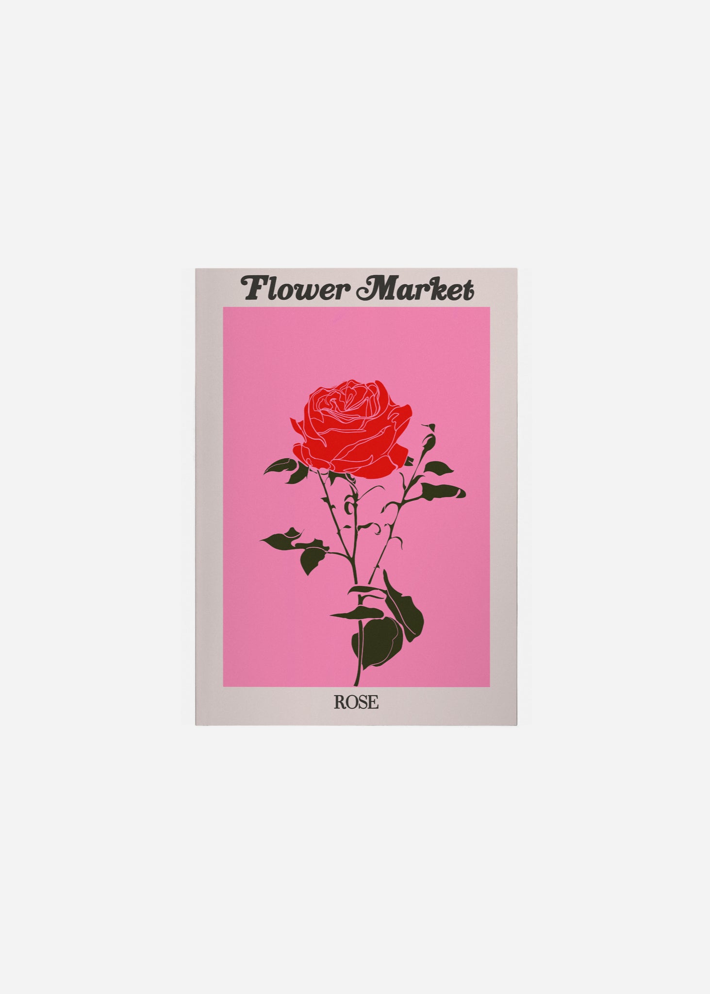 flower market / rose Fine Art Print
