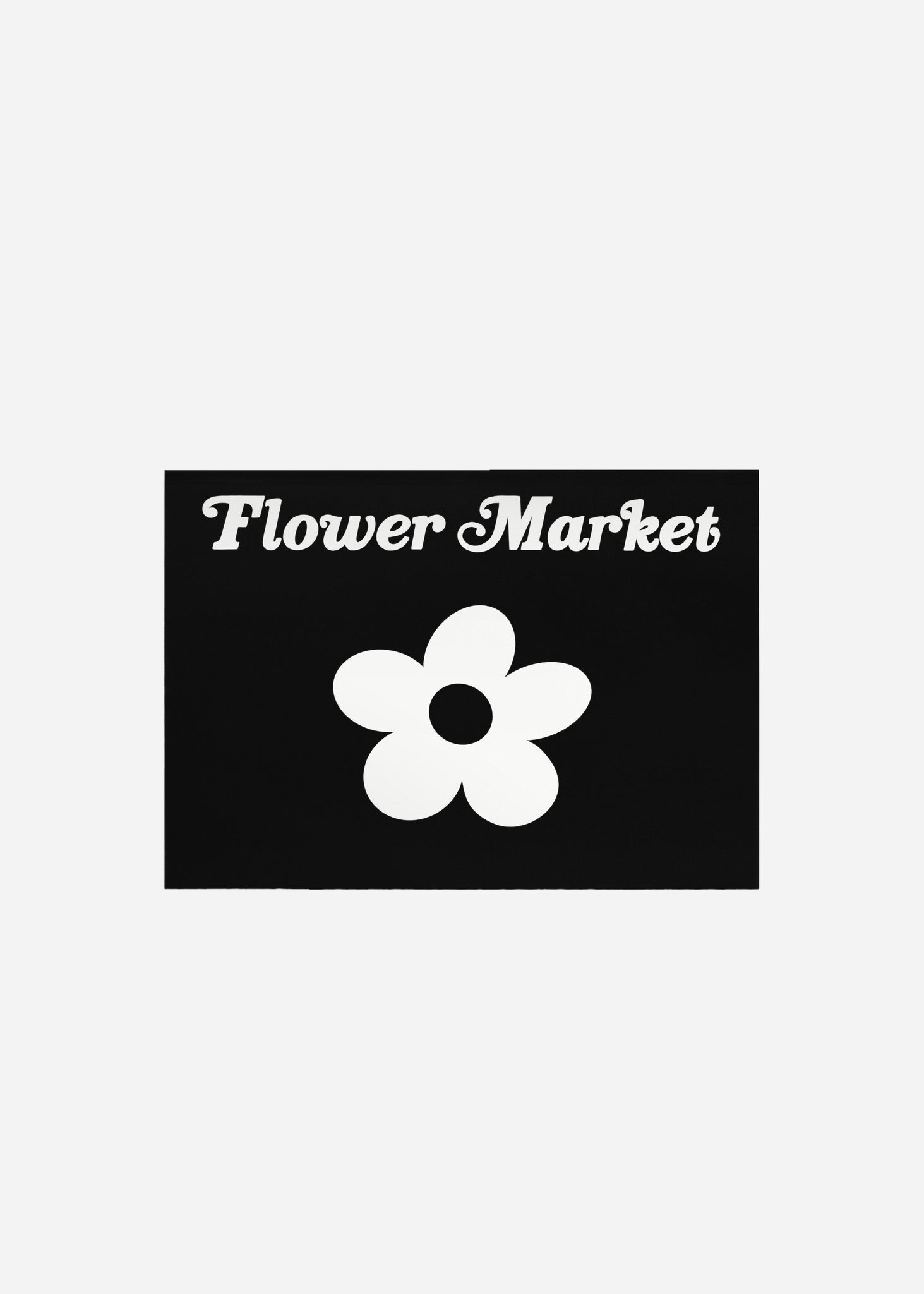 flower market sign Fine Art Print
