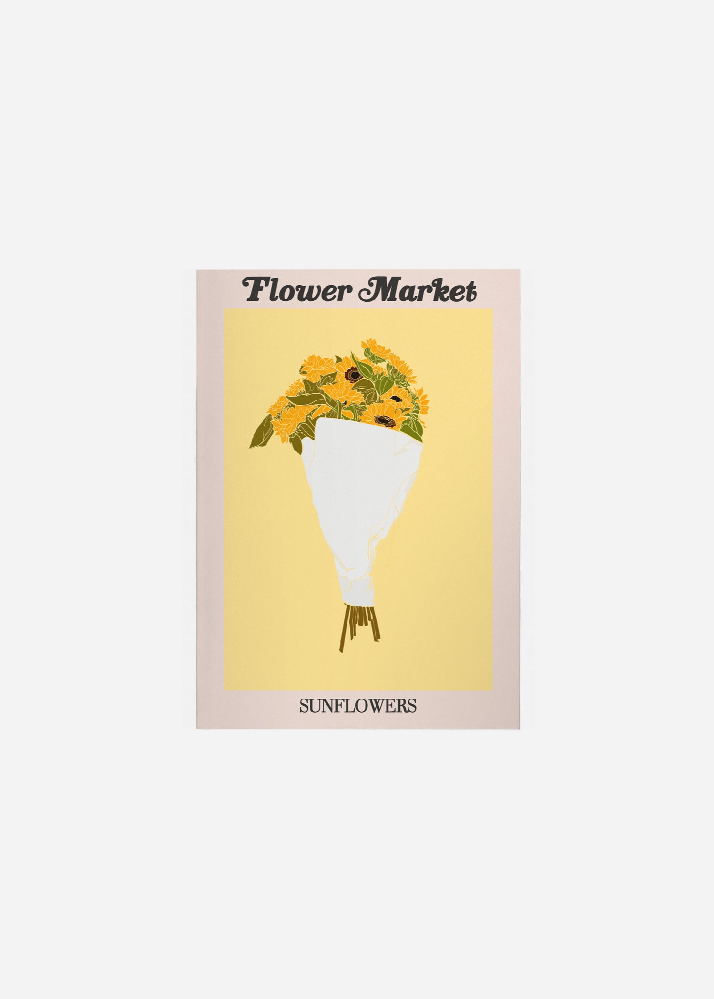 flower market / sunflowers Fine Art Print
