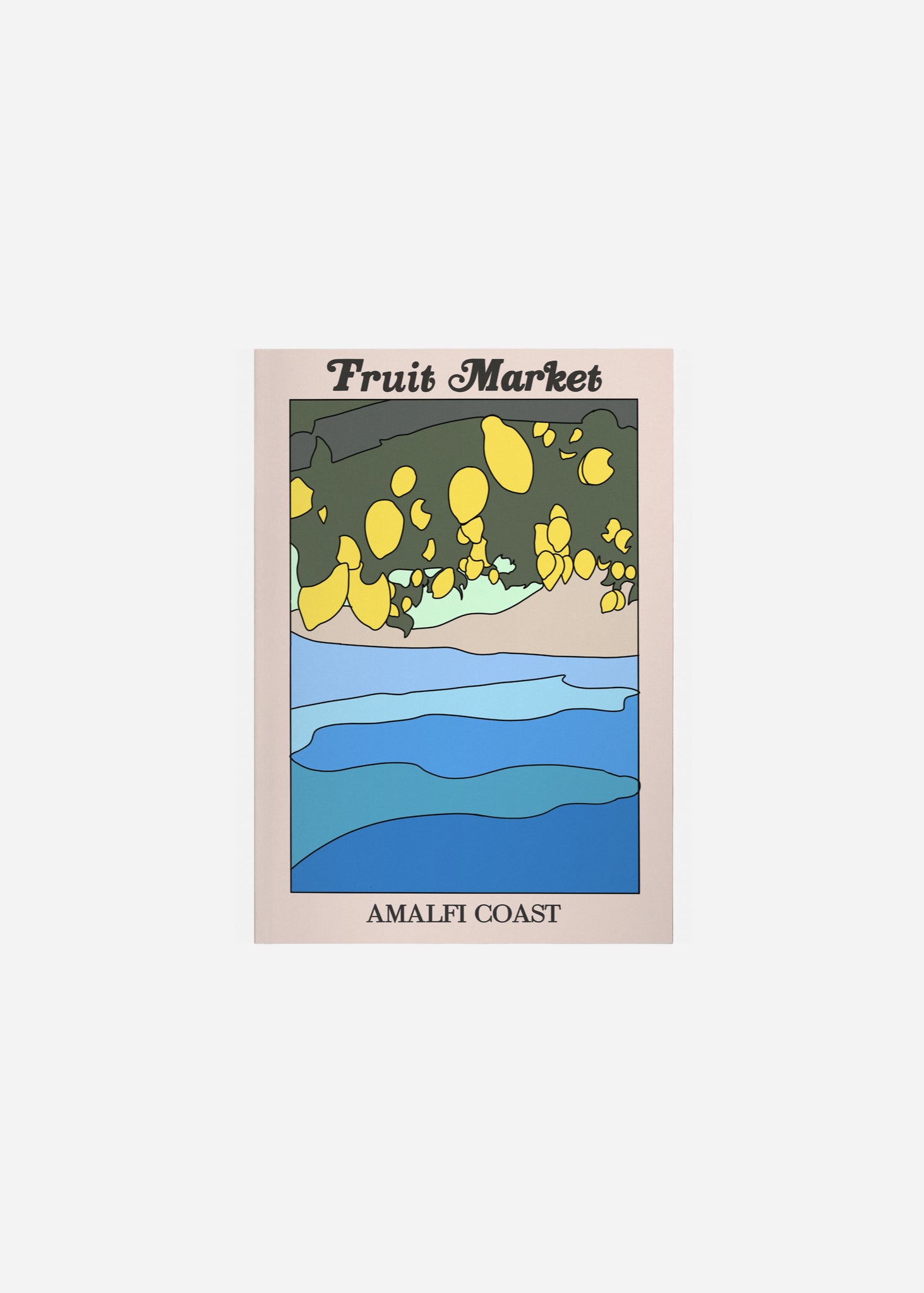 fruit market / amalfi coast Fine Art Print