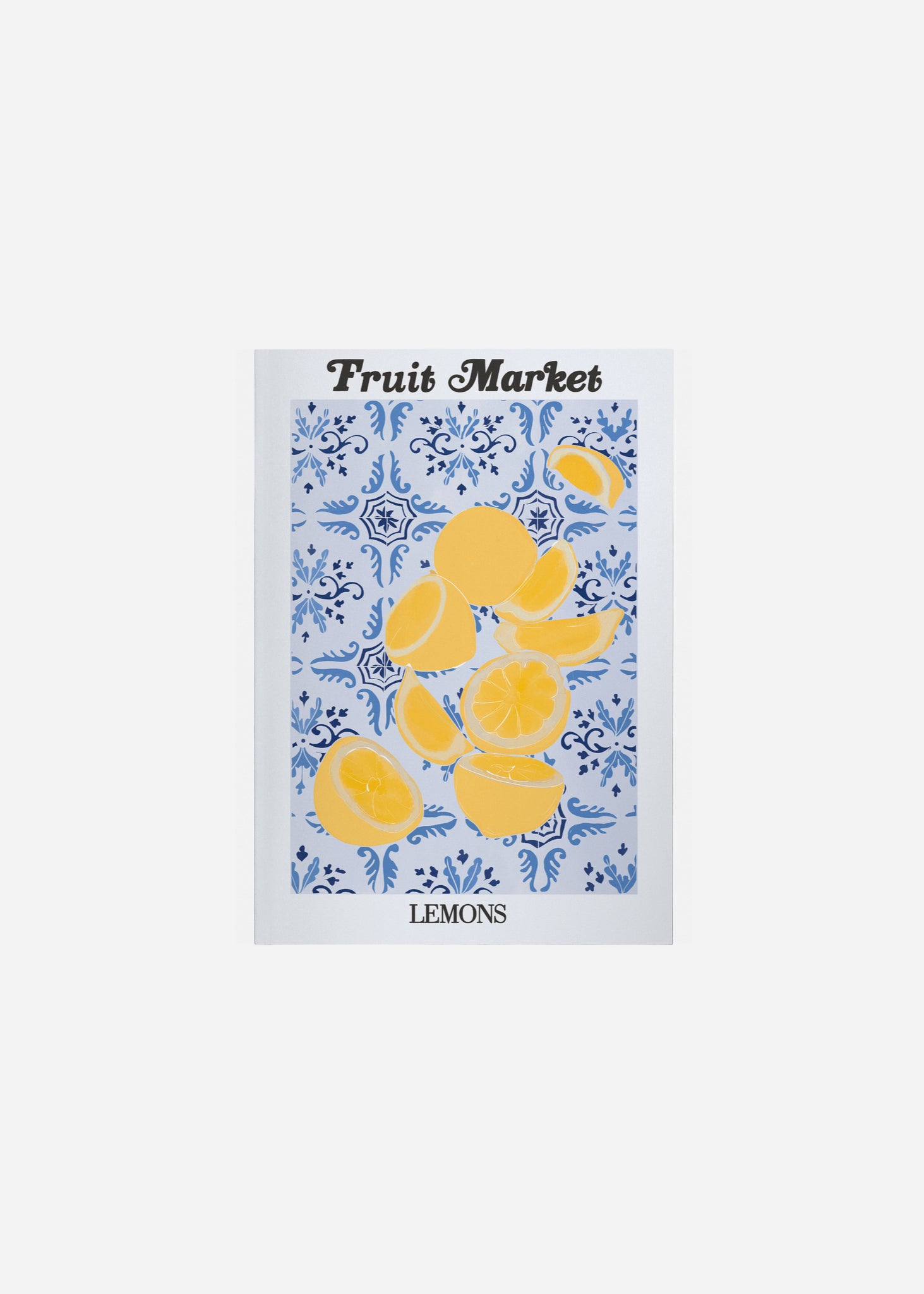 fruit market / lemons Fine Art Print