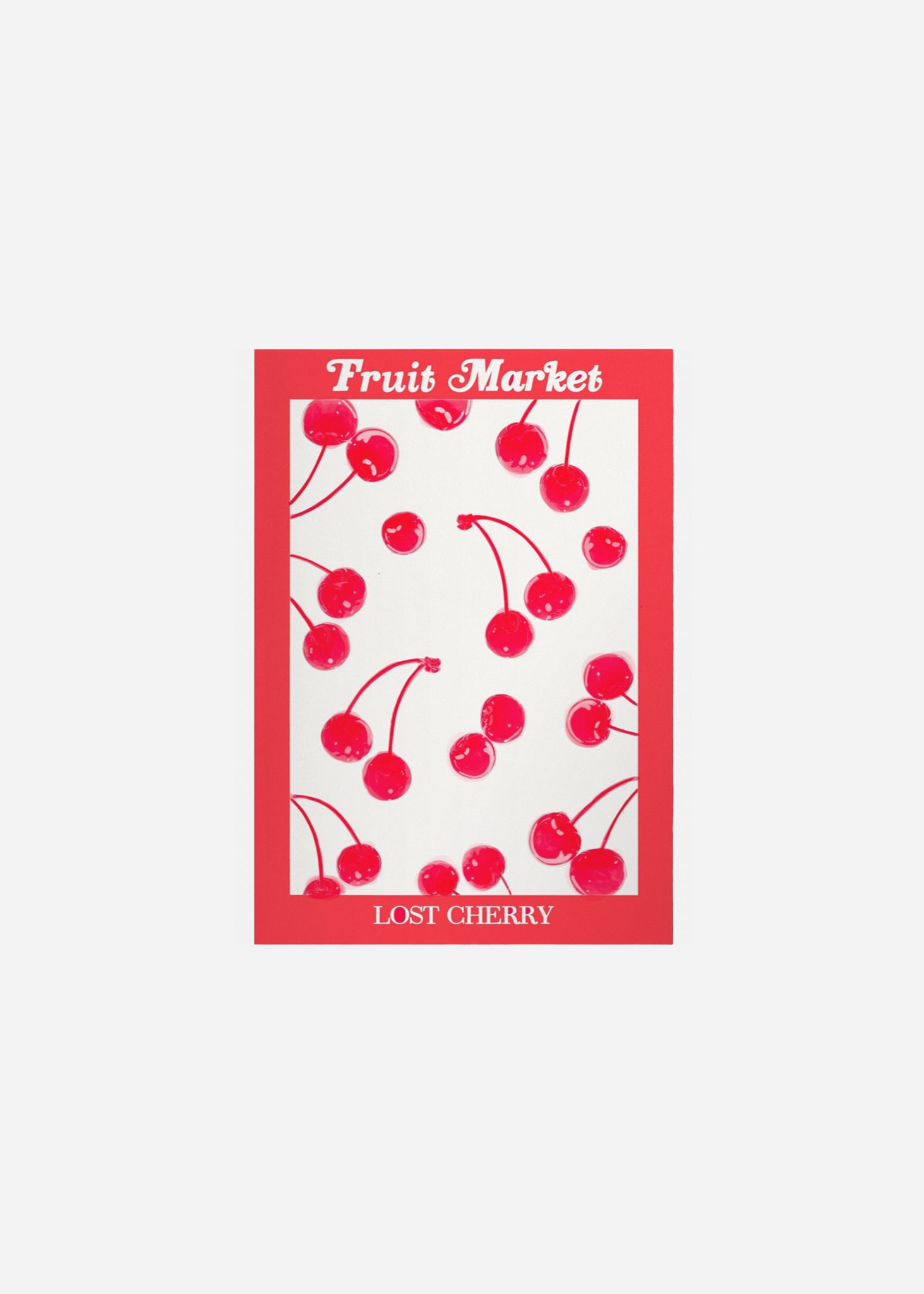 fruit market / lost cherry Fine Art Print