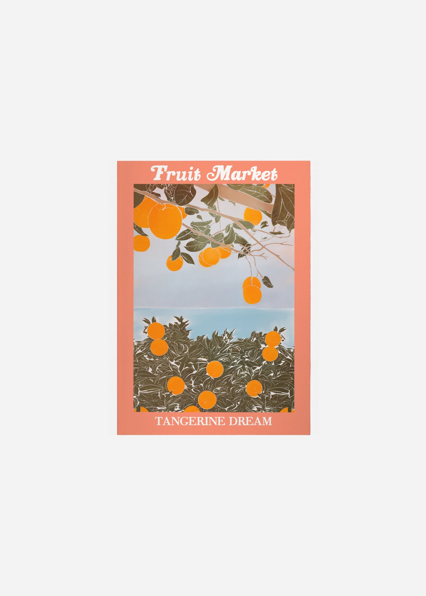 fruit market / tangerine dream Fine Art Print