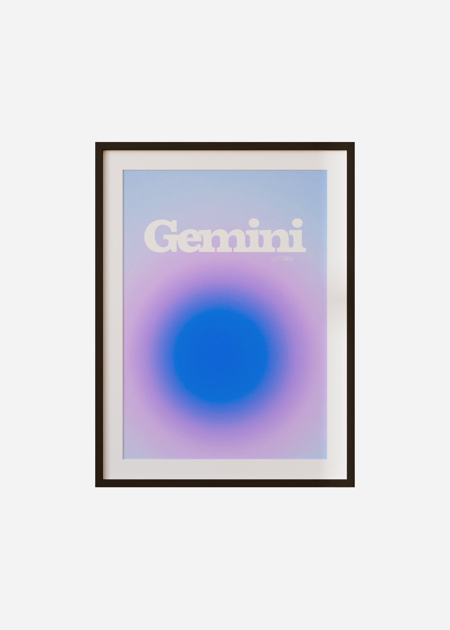 Gemini Aura Framed & Mounted Print