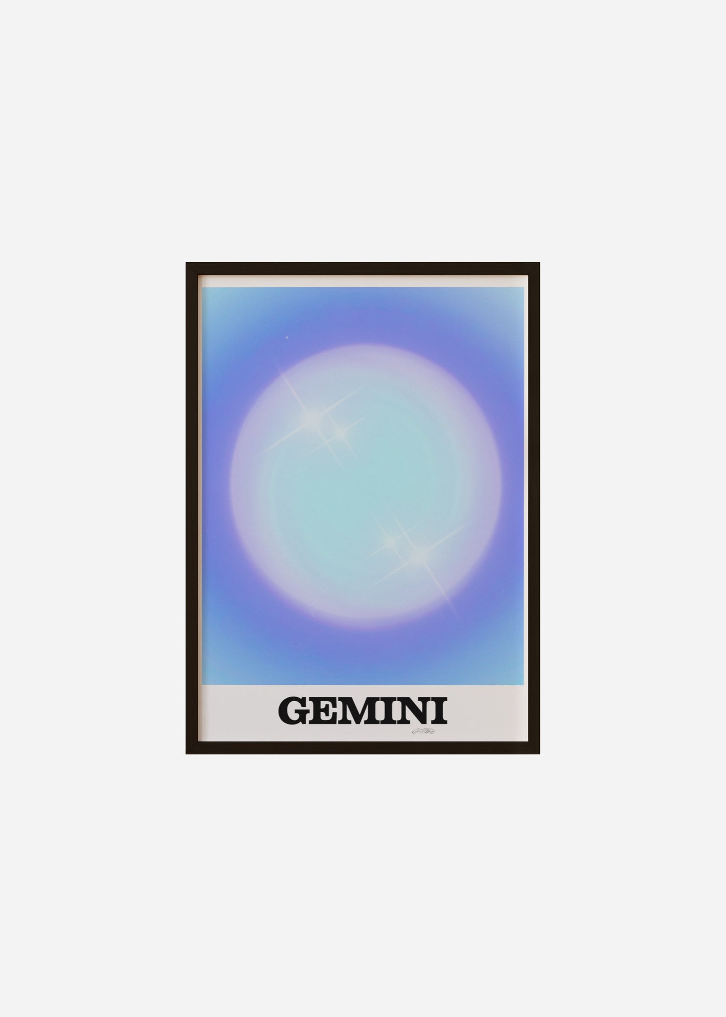 Gemini Aura Framed Print