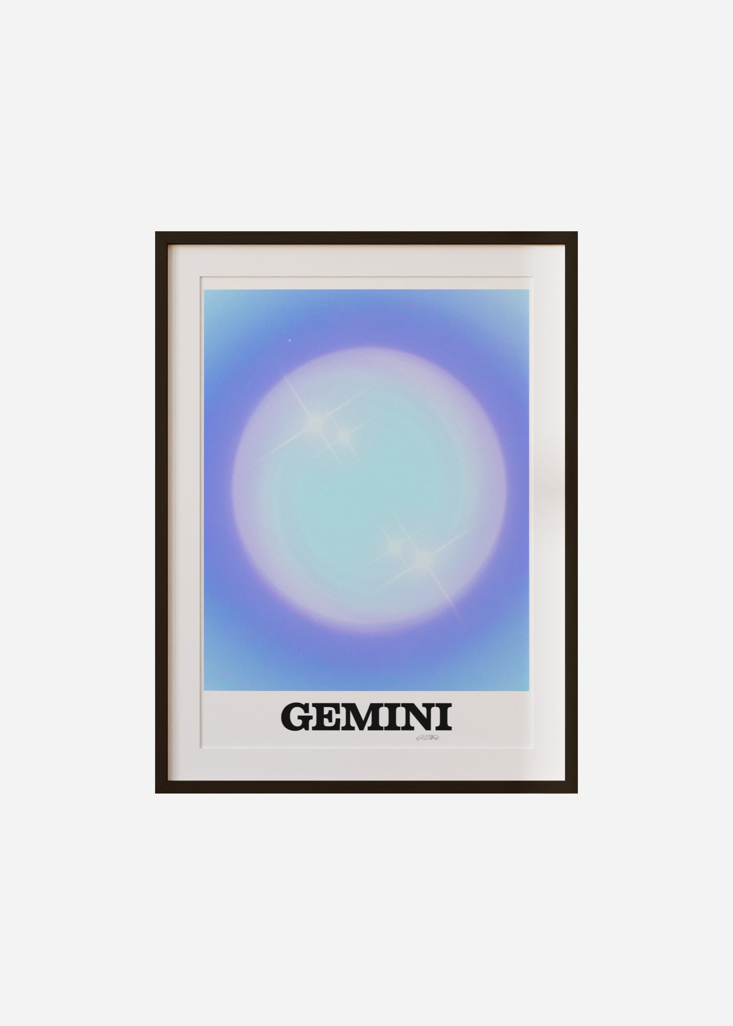 Gemini Aura Framed & Mounted Print