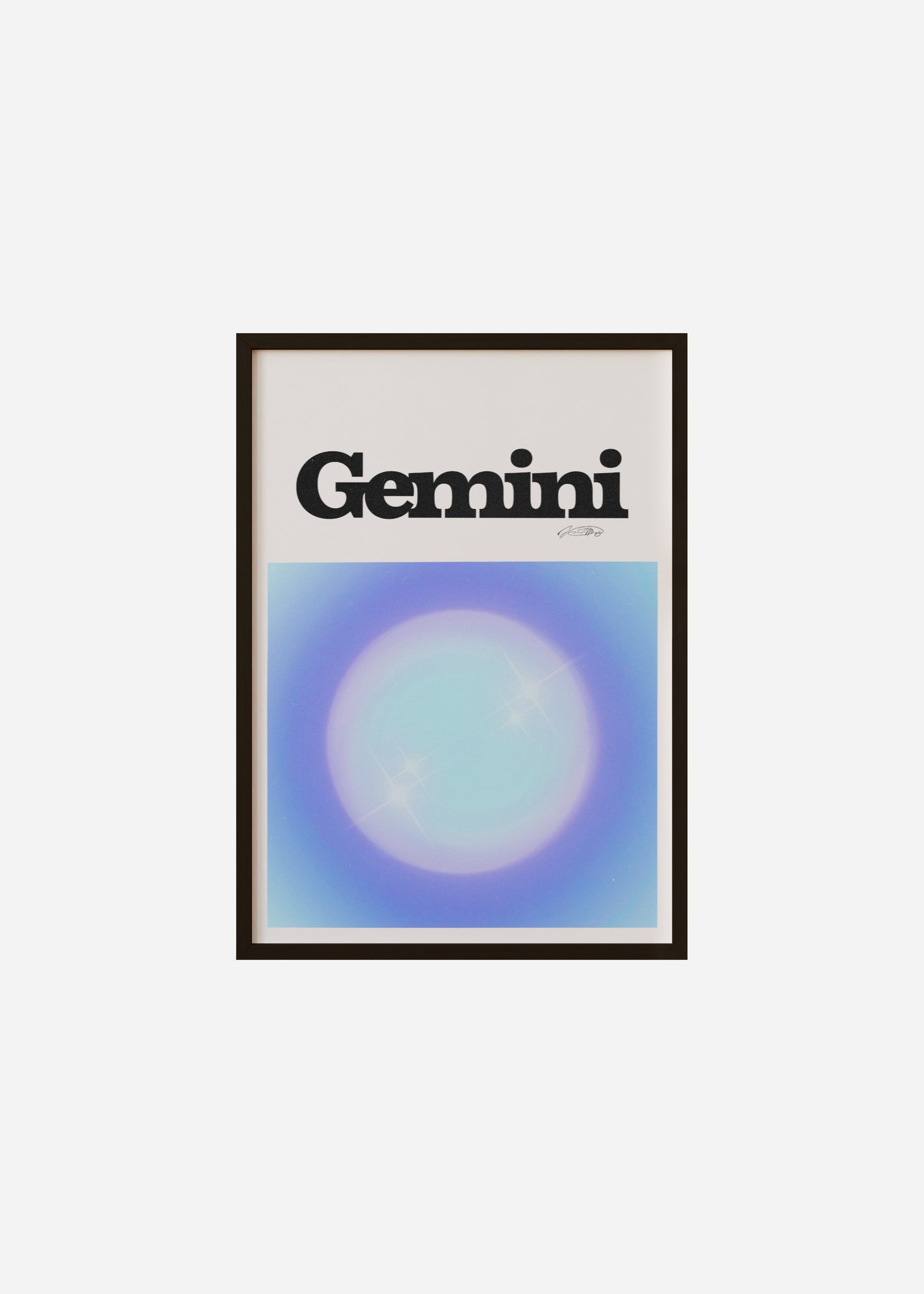 Gemini Aura Framed Print