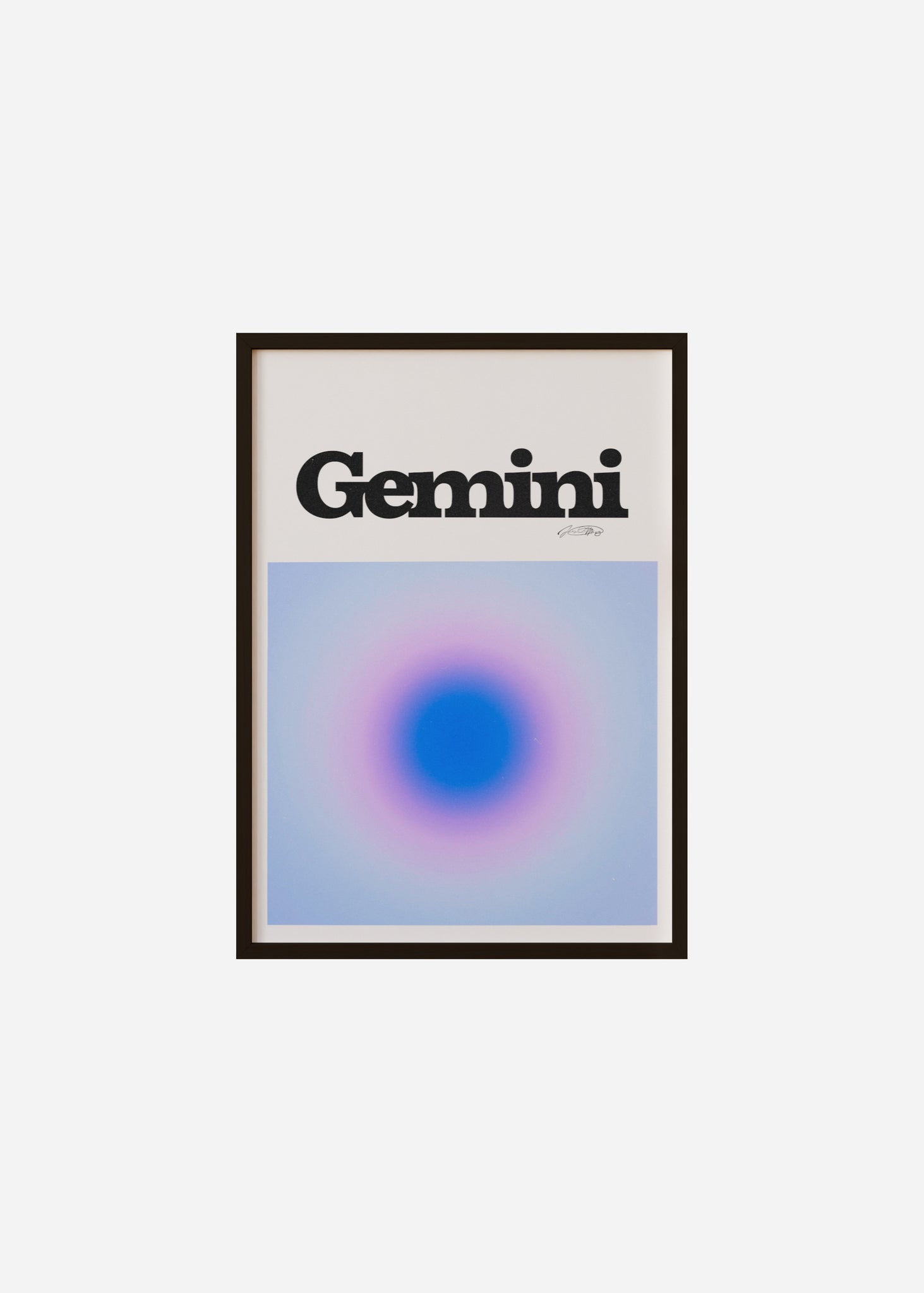 Gemini Aura Framed Print