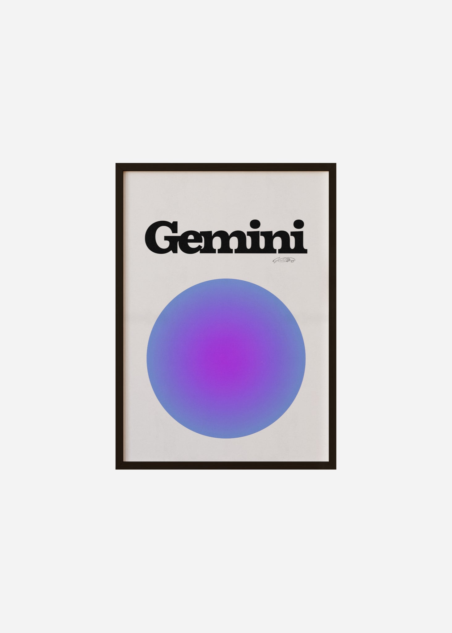 Gemini Aura Framed Print