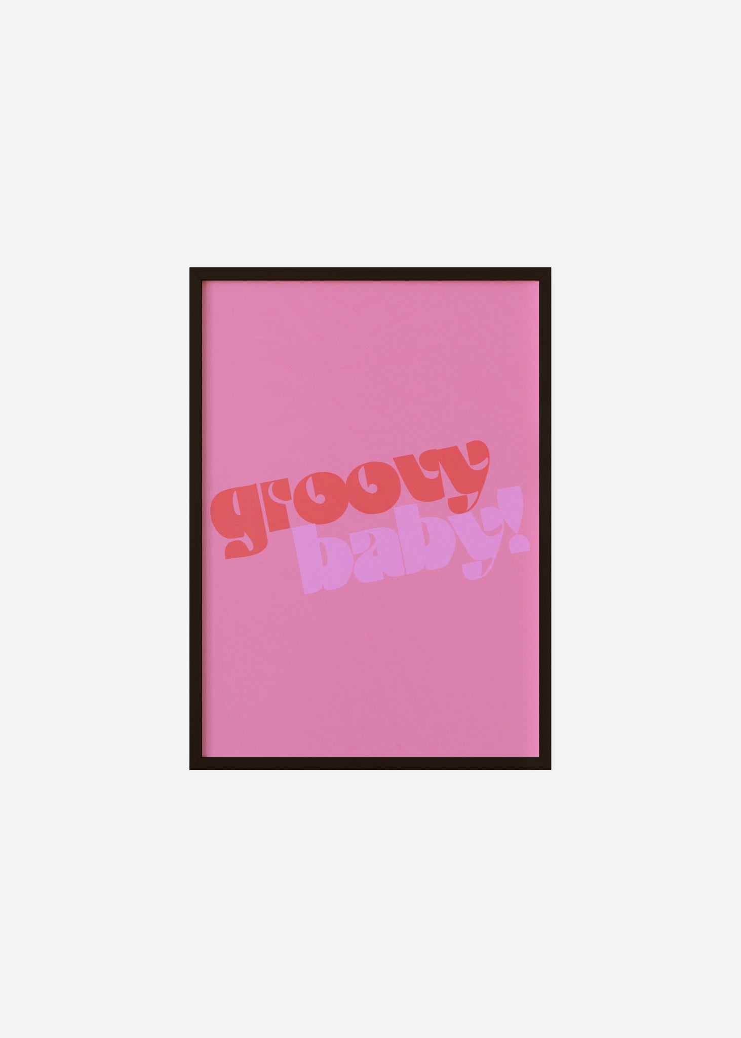 groovy baby Framed Print