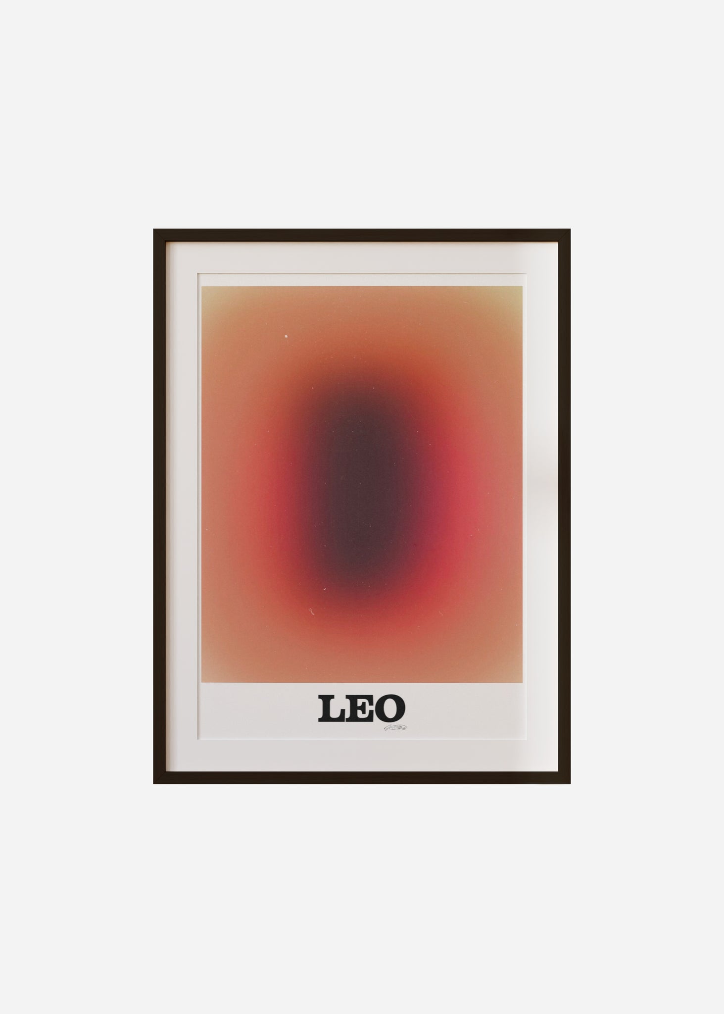 Leo Aura Framed & Mounted Print