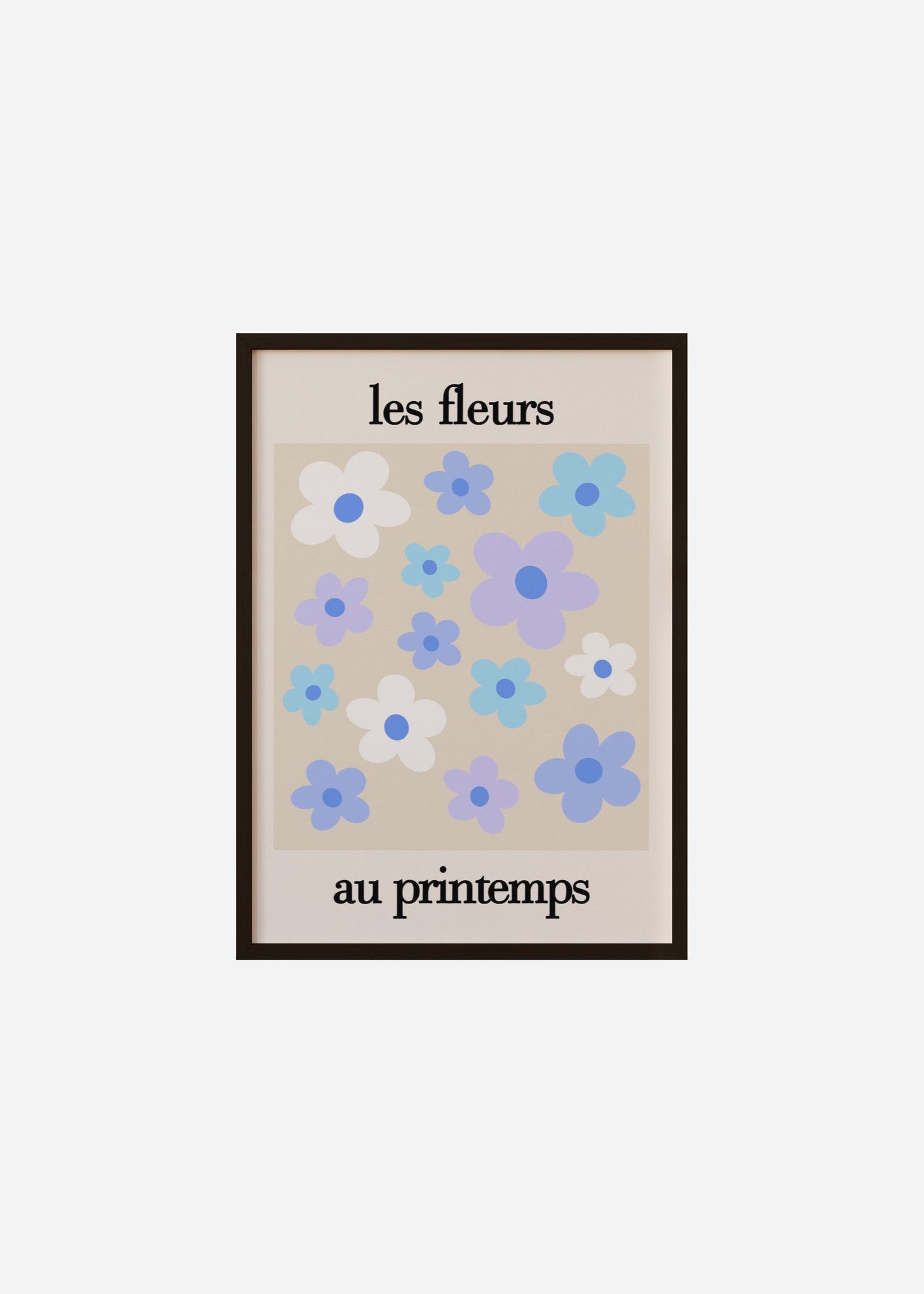 Les Fleurs Framed Print