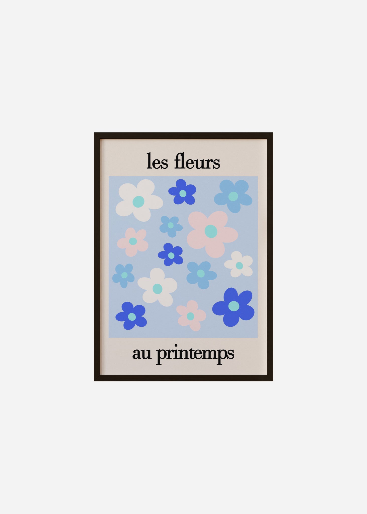 Les Fleurs Framed Print
