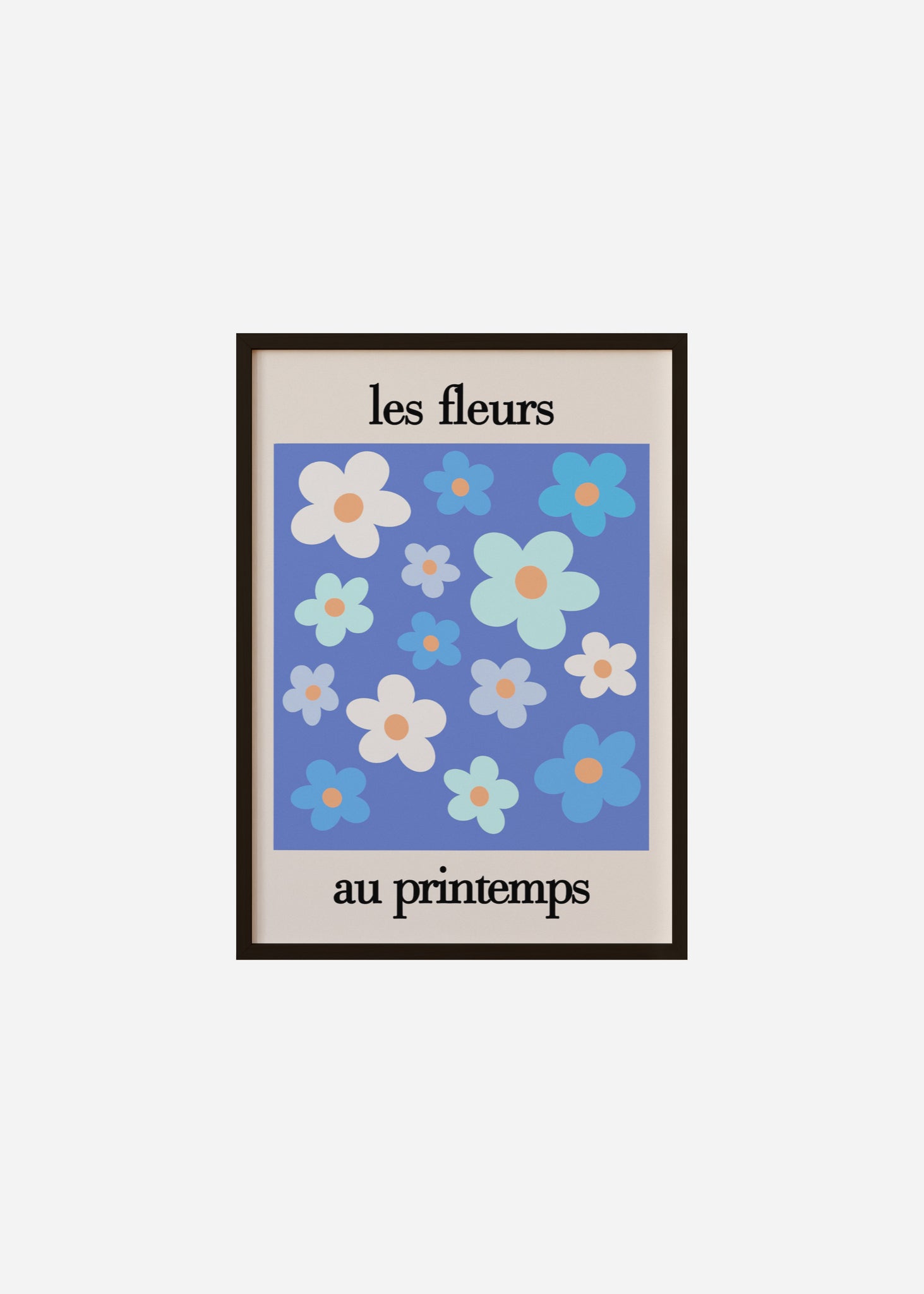 Les Fleurs Framed Print