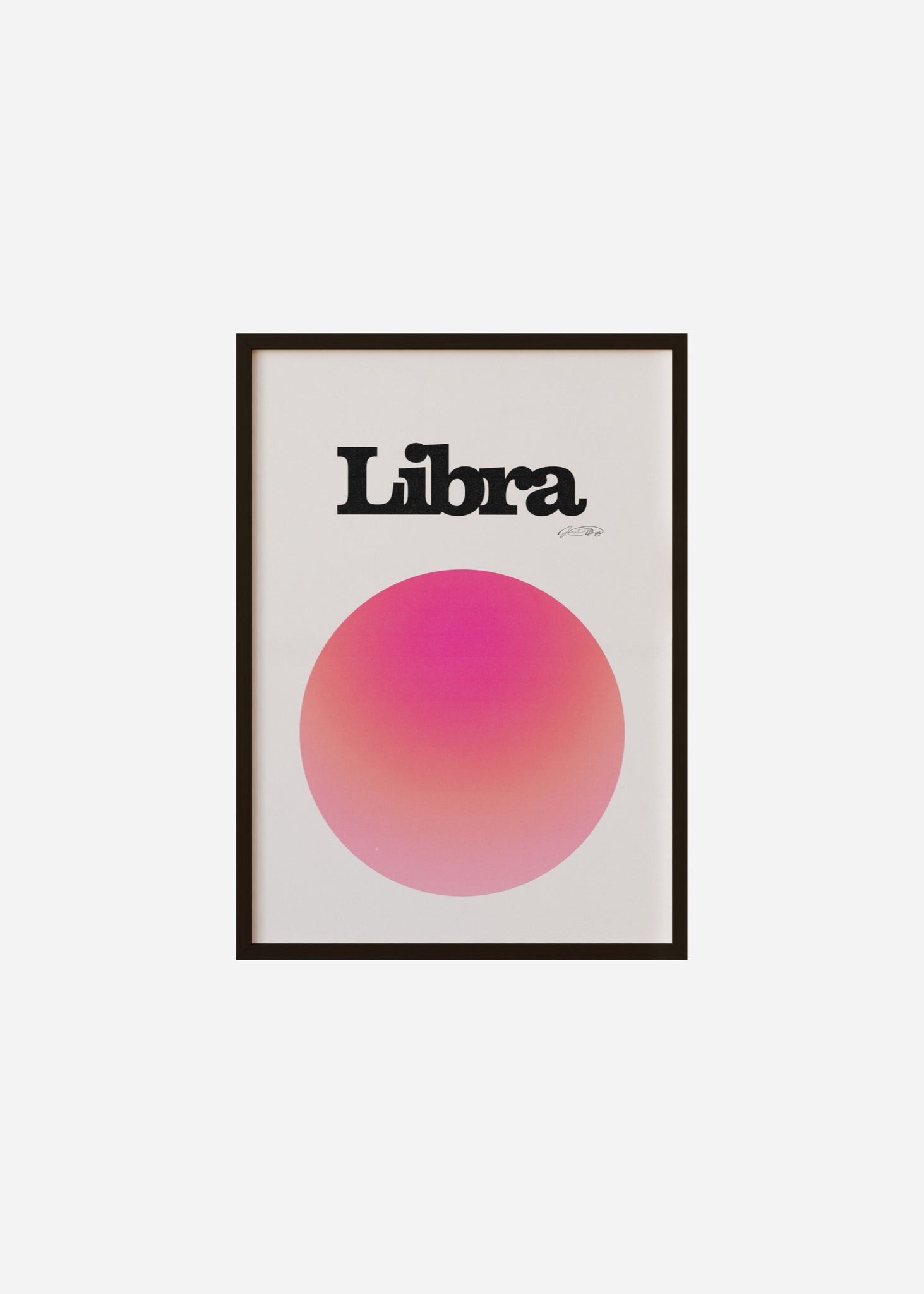 Libra Aura Framed Print