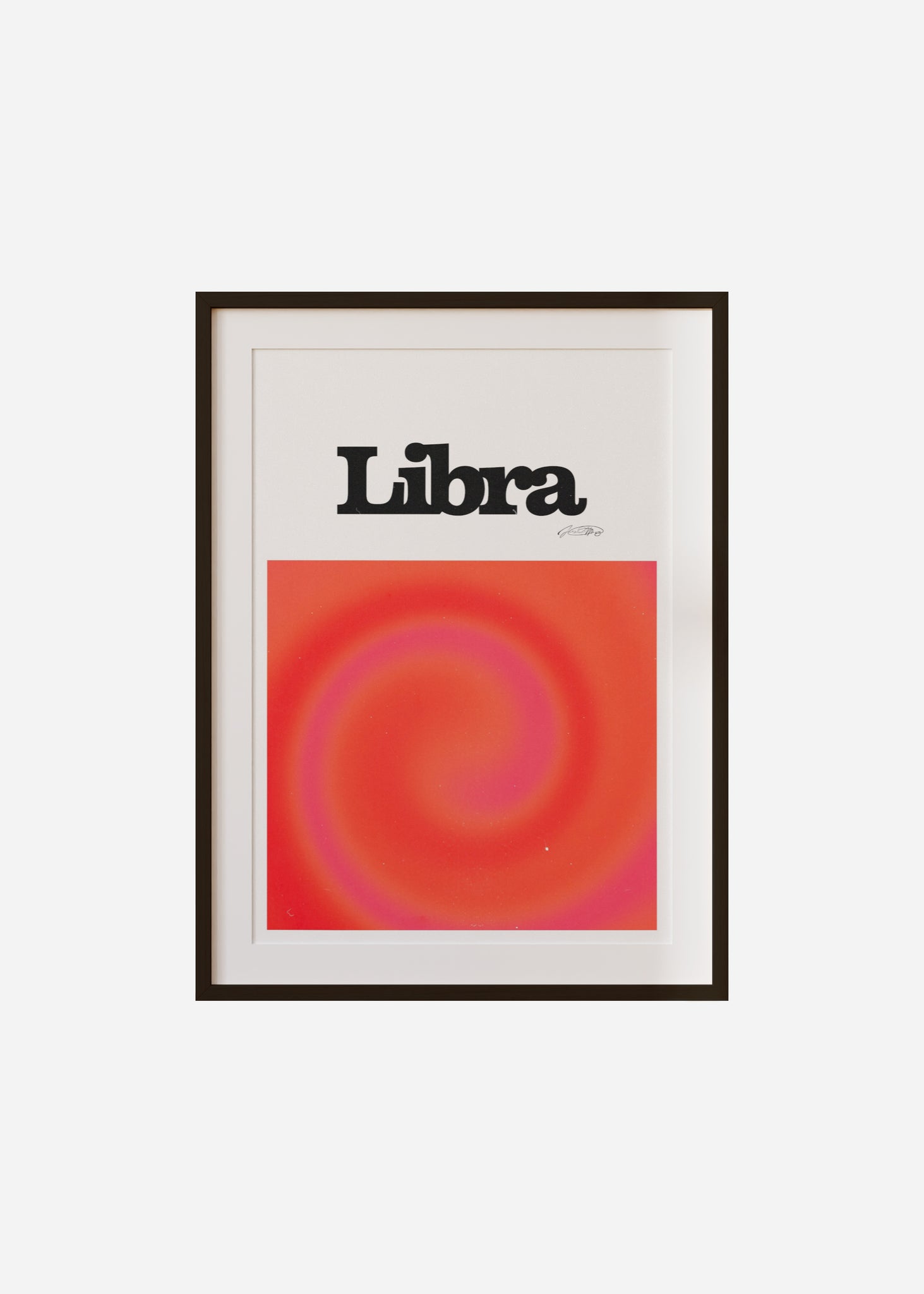 Libra Aura Framed & Mounted Print