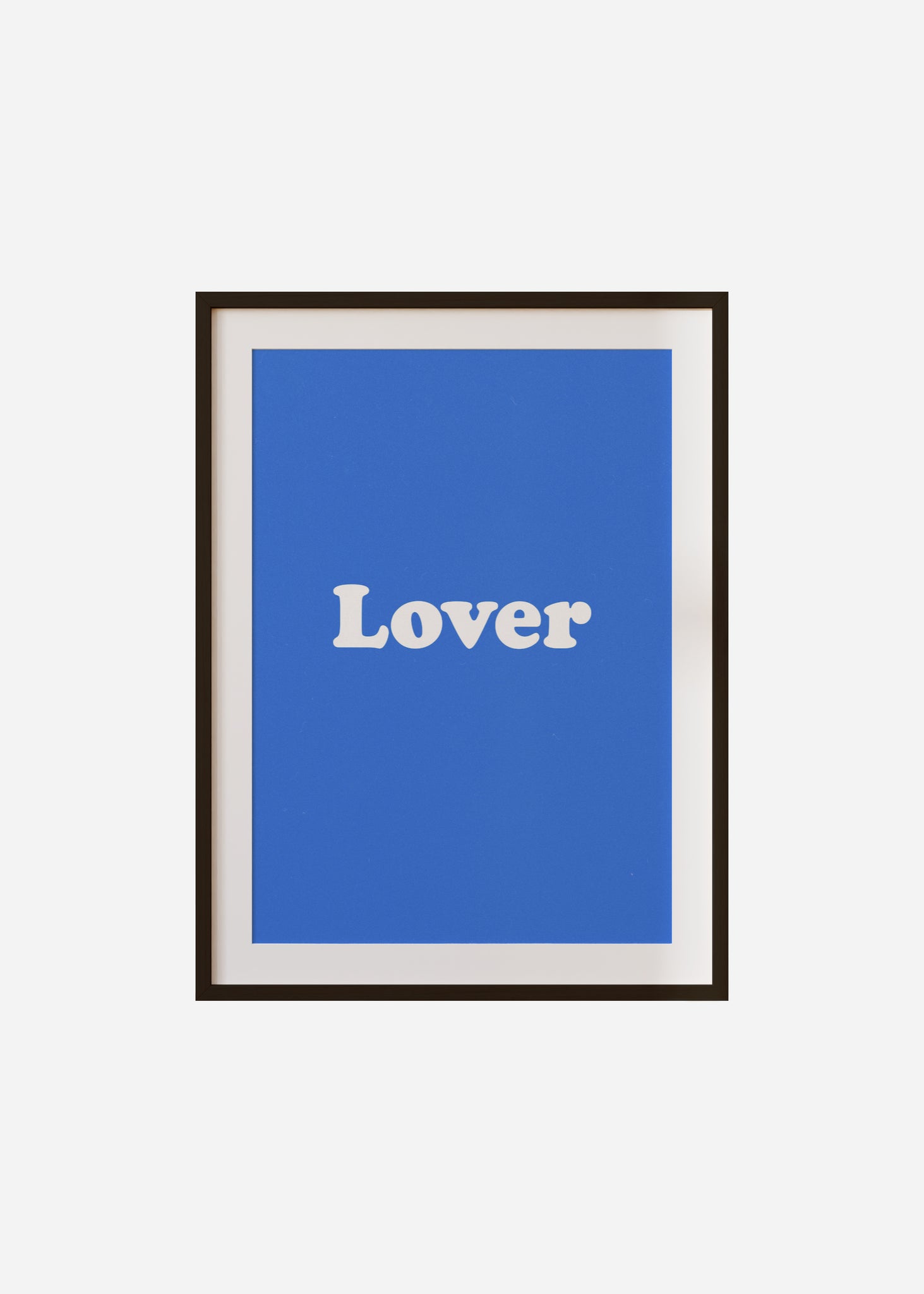 Lover Framed & Mounted Print