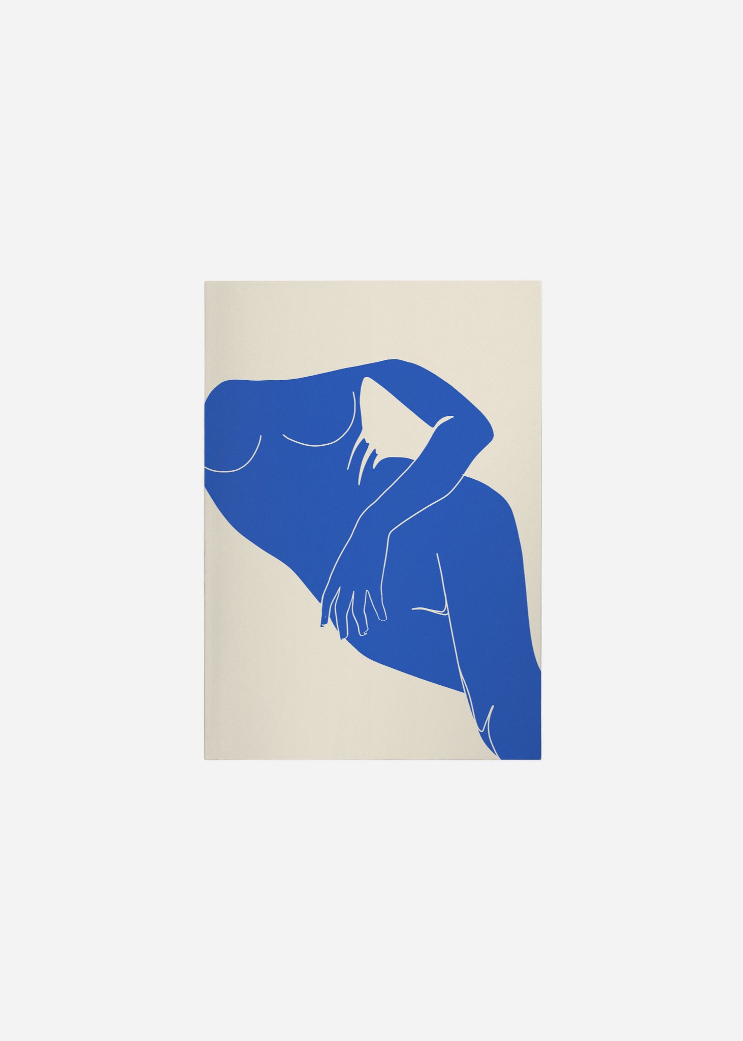 nude I / blue Fine Art Print