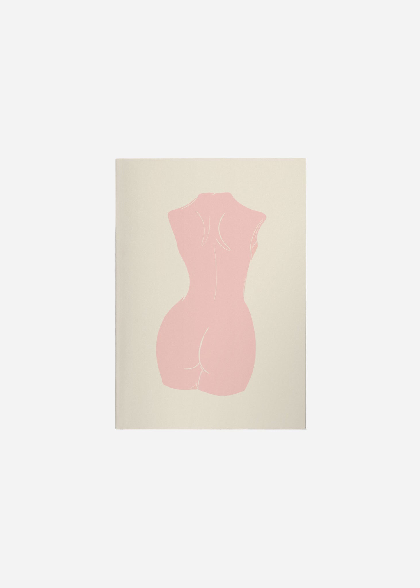 nude III / pink Fine Art Print