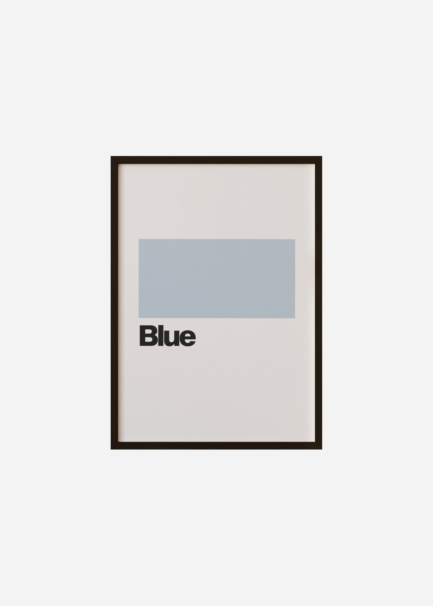 Blue Framed Print