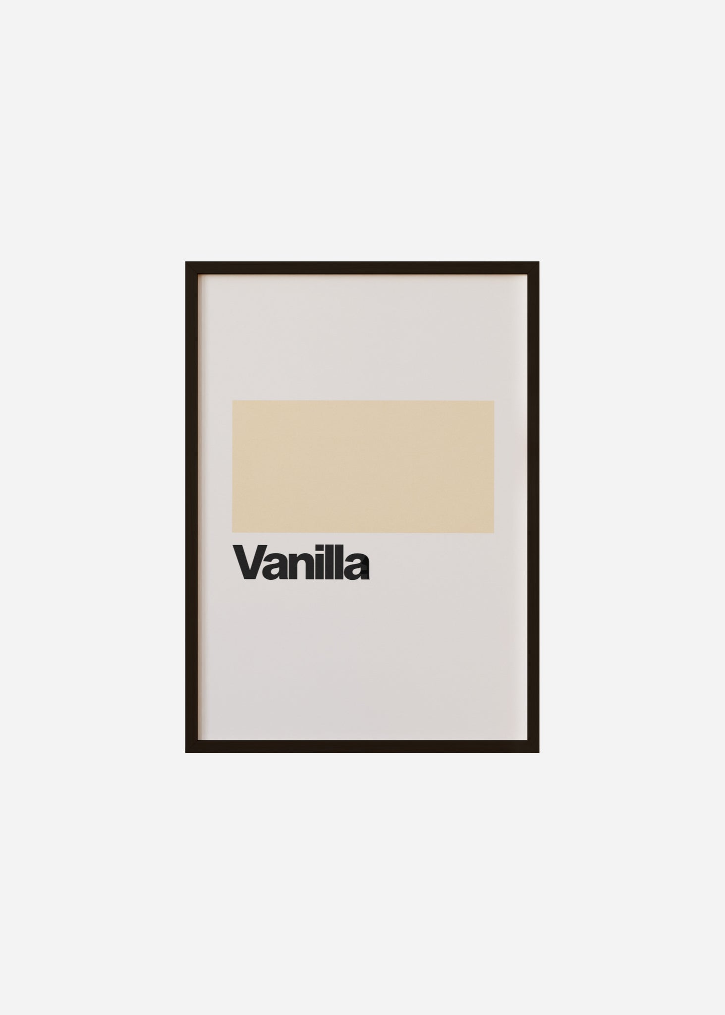 Vanilla Framed Print