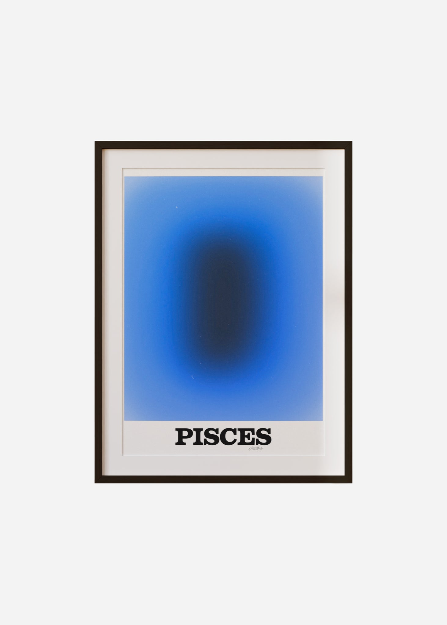 Pisces Aura Framed & Mounted Print