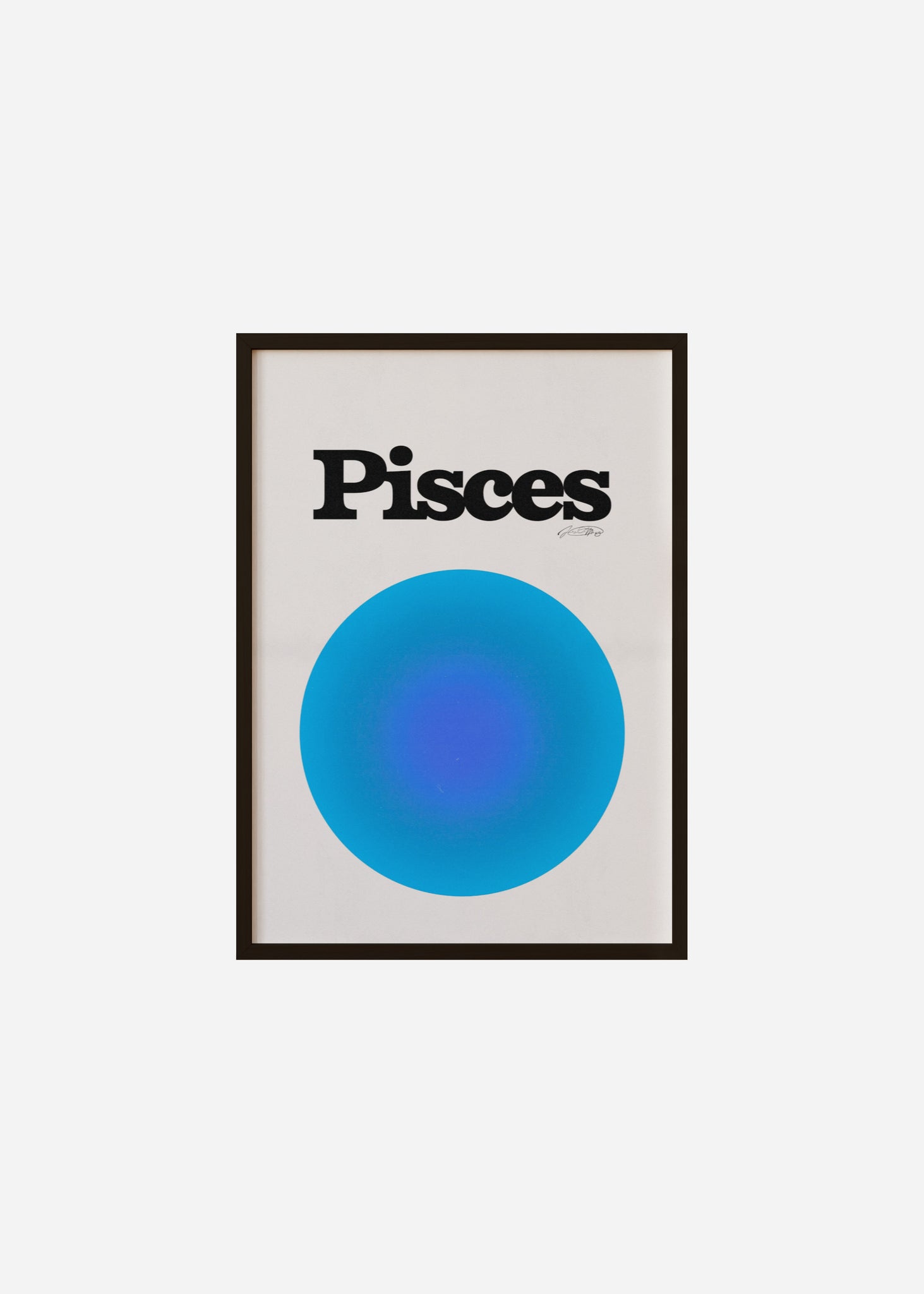 Pisces Aura Framed Print